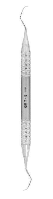 A. Titan Instruments Gracey Curette 7/8, Short, Life Steel Handle, Double Ended, 1 Each - Curette GRACEY 7-8 SHORT Life Steel Handle - Image 1
