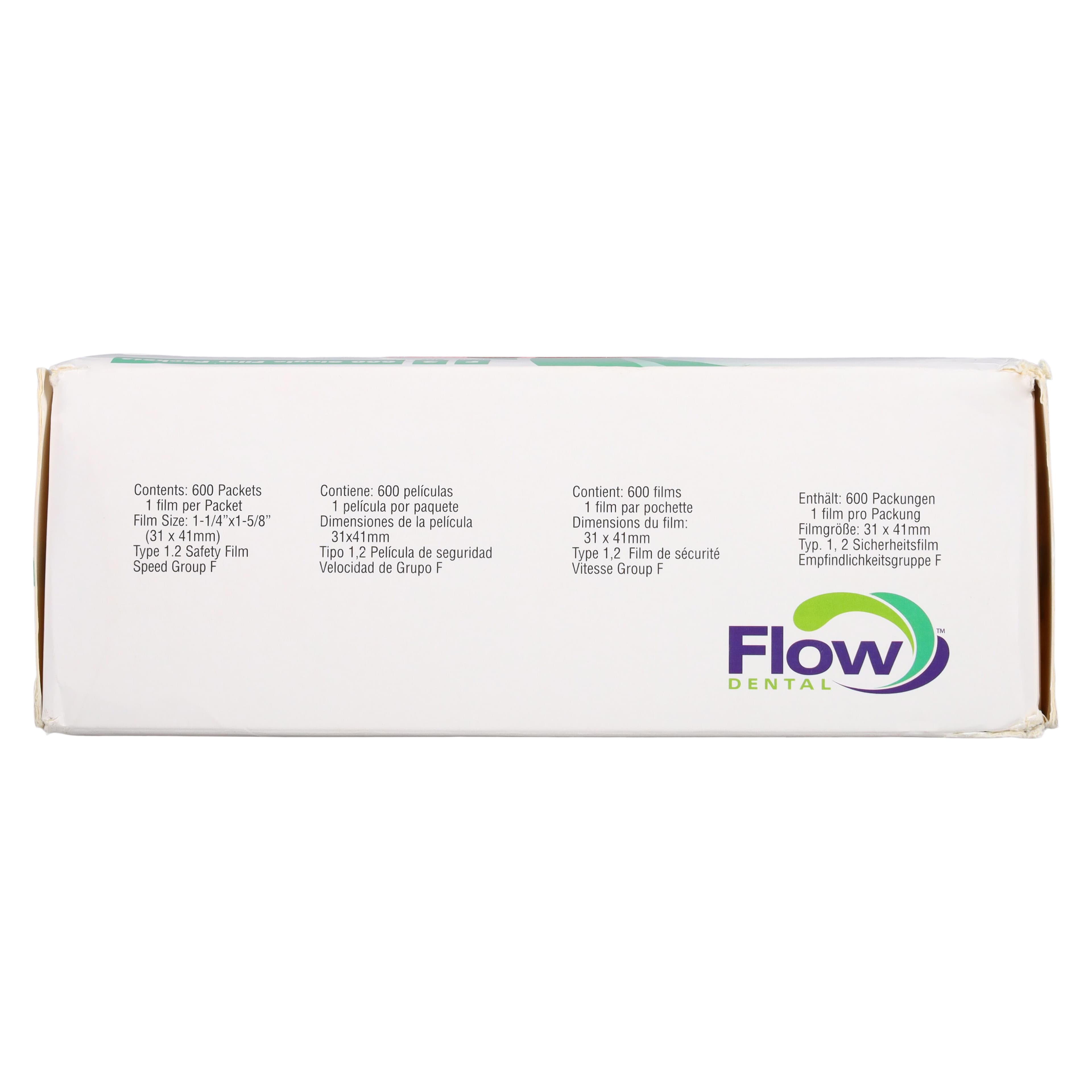 Flow Xpress F FV-58 Intraoral Dental X-Ray Film, Size 2 (Adult), F-Speed, Econo Pack, 600/Box, 18215 thumbnail 4