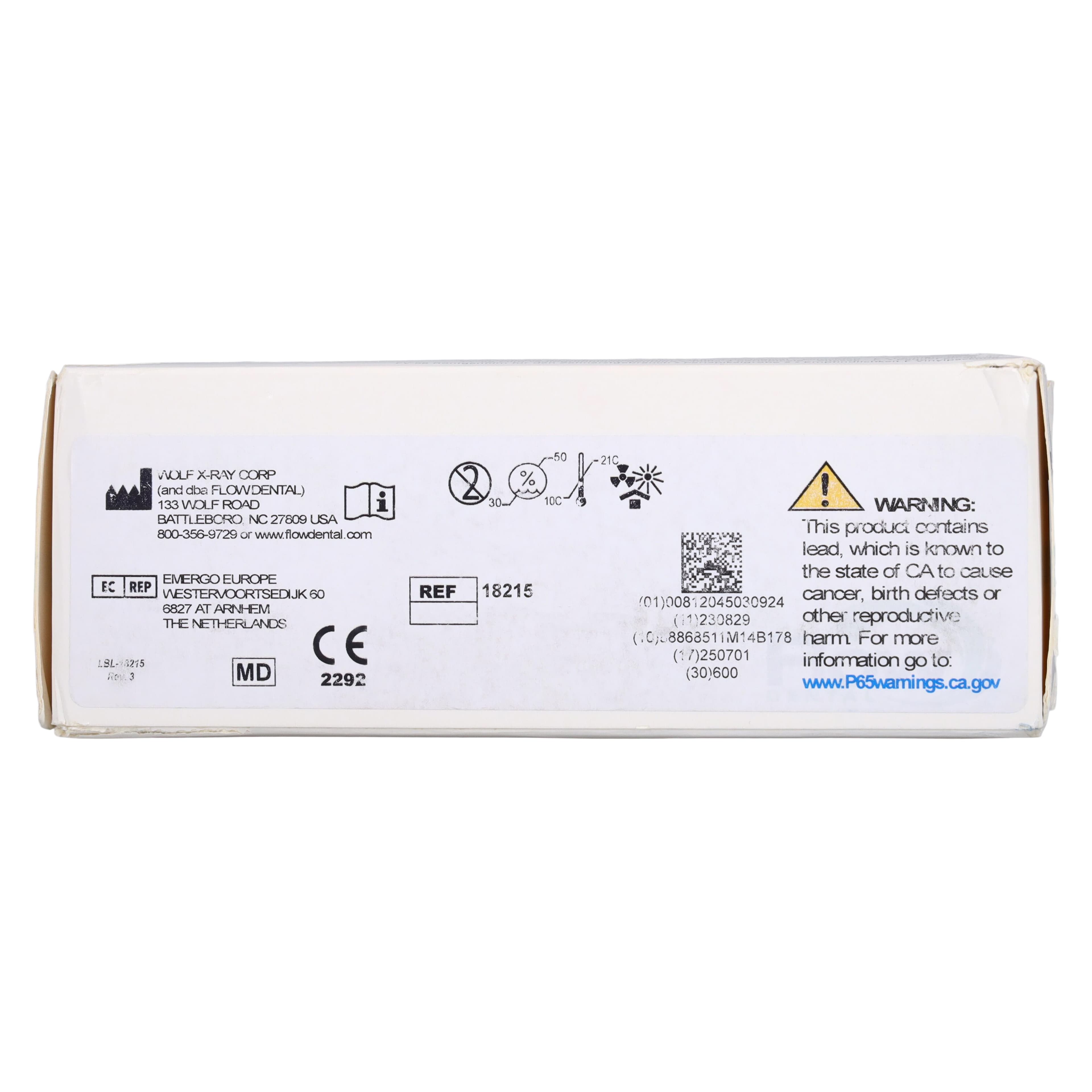 Flow Xpress F FV-58 Intraoral Dental X-Ray Film, Size 2 (Adult), F-Speed, Econo Pack, 600/Box, 18215 thumbnail 5