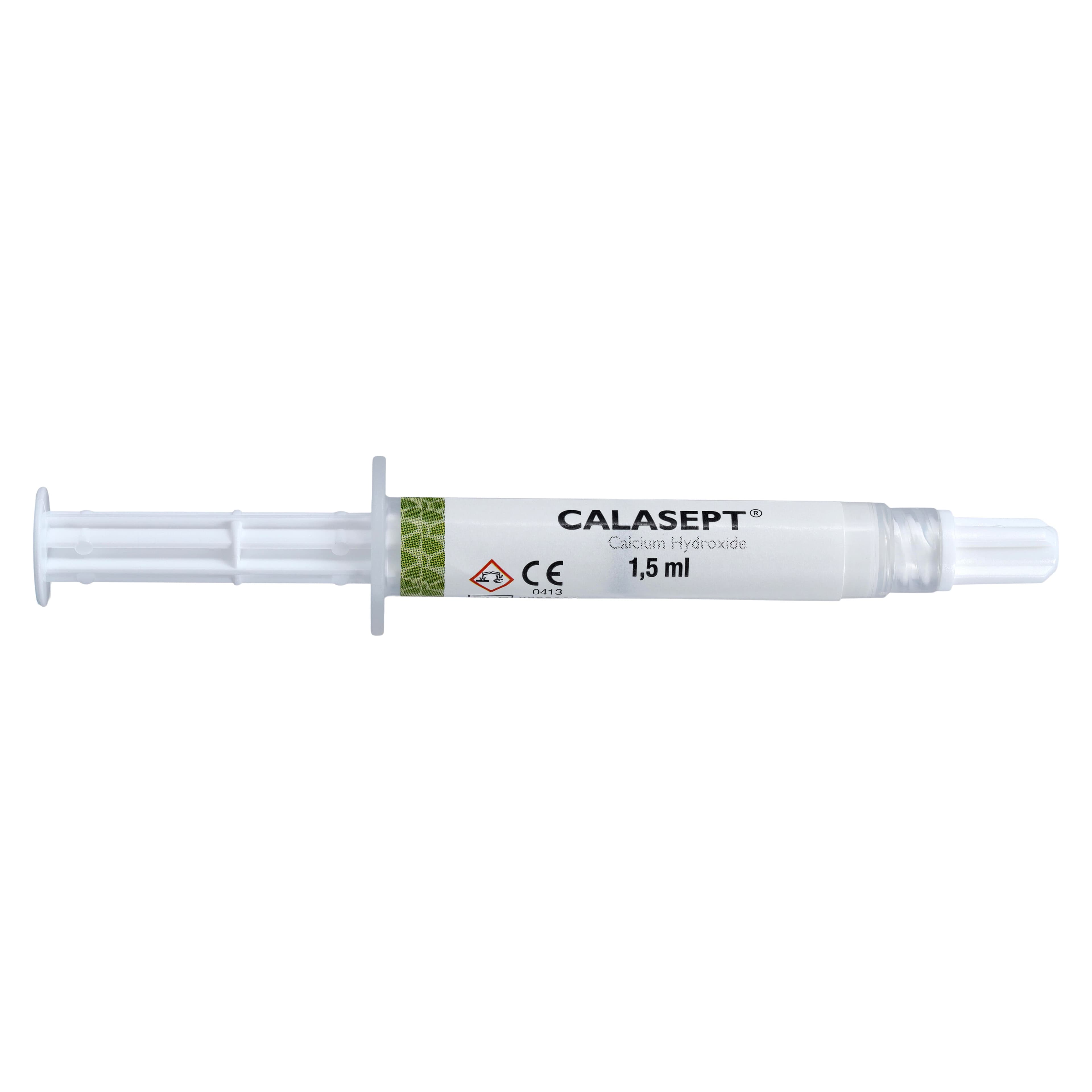 Directa Dental Calasept Calcium Hydroxide Large Kit 4U, 4 x 1.5 mL Syringes + 20 Paste Needles, 1230100 thumbnail 3