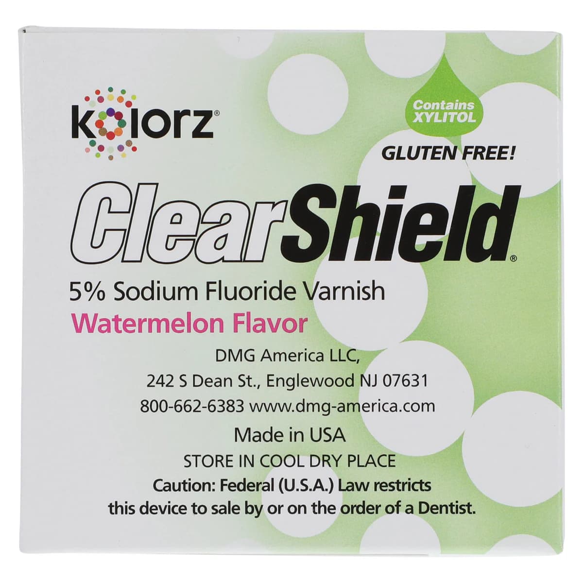 Kolorz ClearShield Fluoride Varnish, 5% NaF, Watermelon, 0.4 mL Unit Dose, 35/Pk, 799501 thumbnail 3