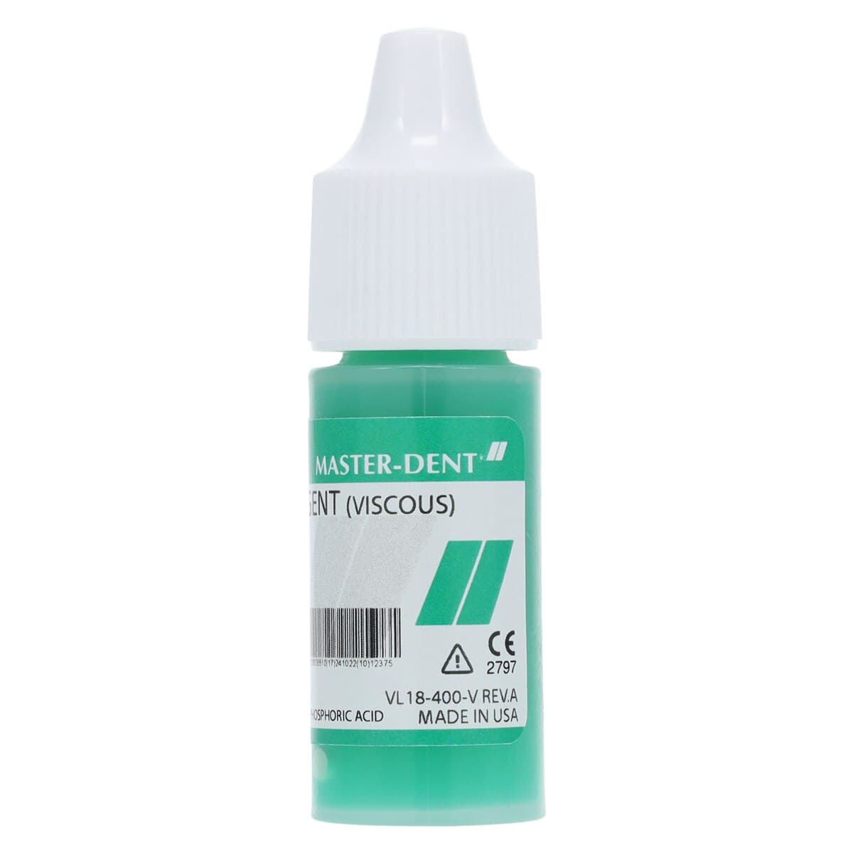 Master-Dent Viscous Etch, 37% Phosphoric Acid, 9 mL Bottle, 9/Box, 18-400-V thumbnail 3