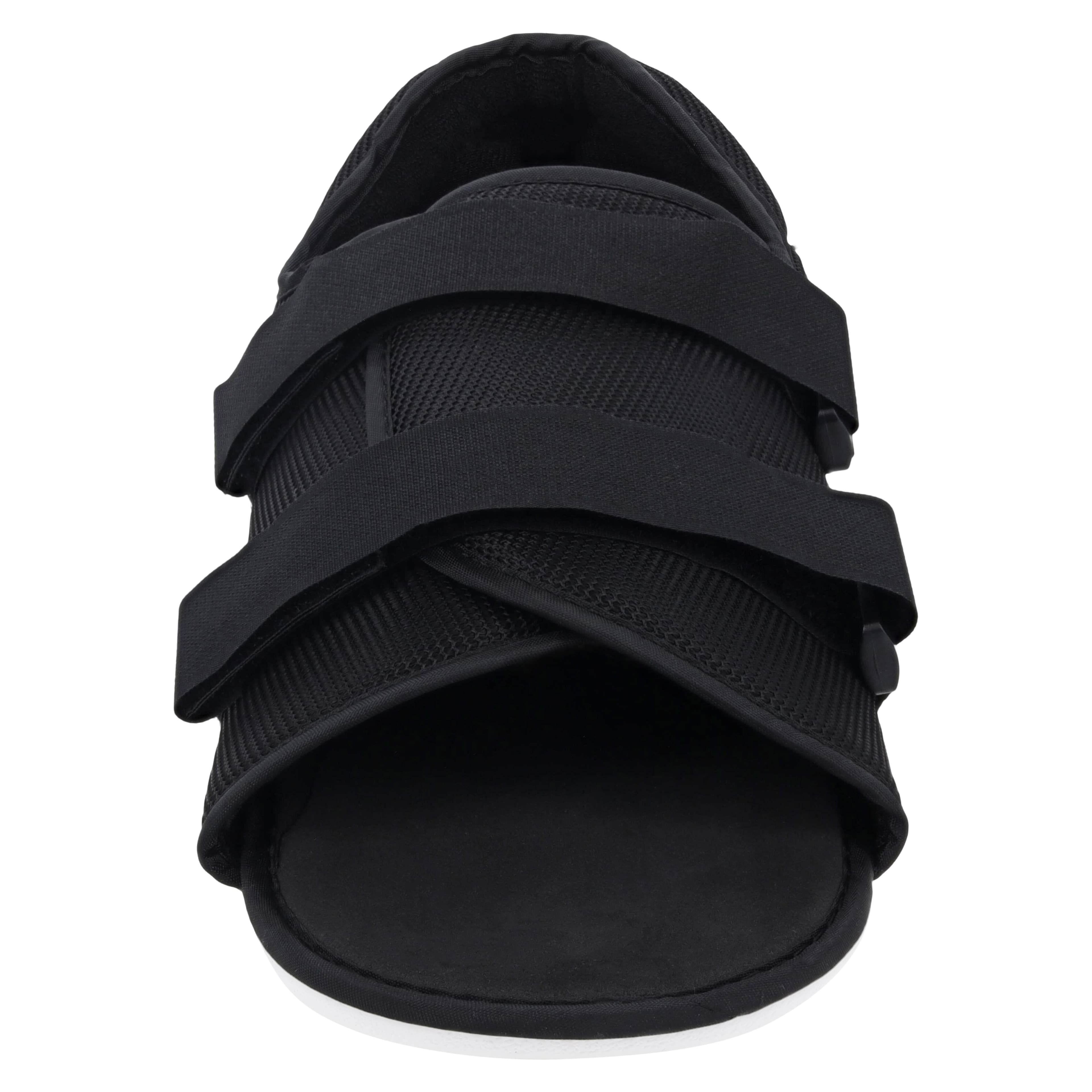 Procare Medical/Surgical Shoe, Adult Foam Mesh Upper, Black, Medium (Men's 9-11) thumbnail 4