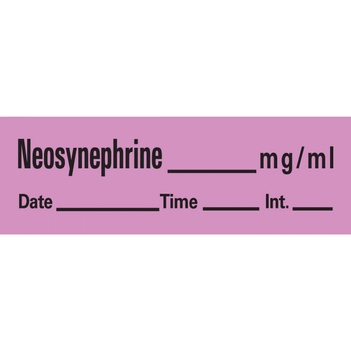 Precision Dynamics Neosynephrine Labels Roll - Labels Neosynephrine Roll - Image 1