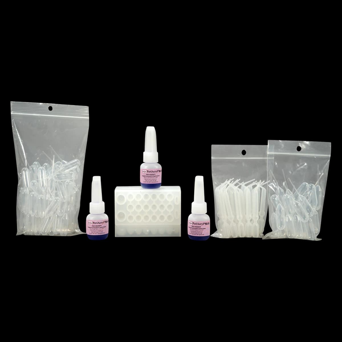 Glustitch PeriAcryl Multi-Use Violet High Adhesive, 9mL/Each, 01KEZKNPJP1YTD6YFMT222W6FG - PeriAcrylMulti-Use Violet High - Image 1