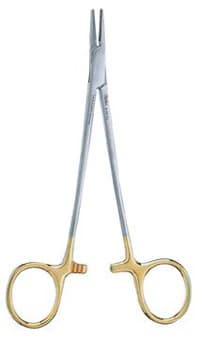 Crile-Wood Needle Holder, Serrated Jaw, 7", Tungsten Carbide, Each - Needle Holder Cnf - Image 1