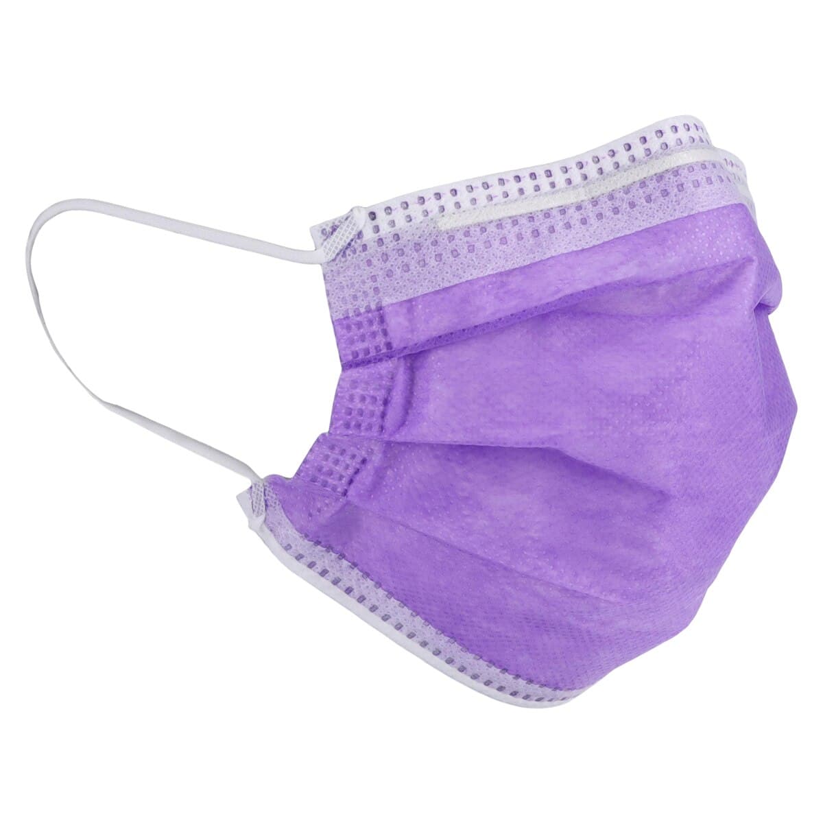 SafeMask Premier Elite Procedure Face Mask, ASTM Level 3, Earloop, Lavender, 50/Box, 2044 thumbnail 3