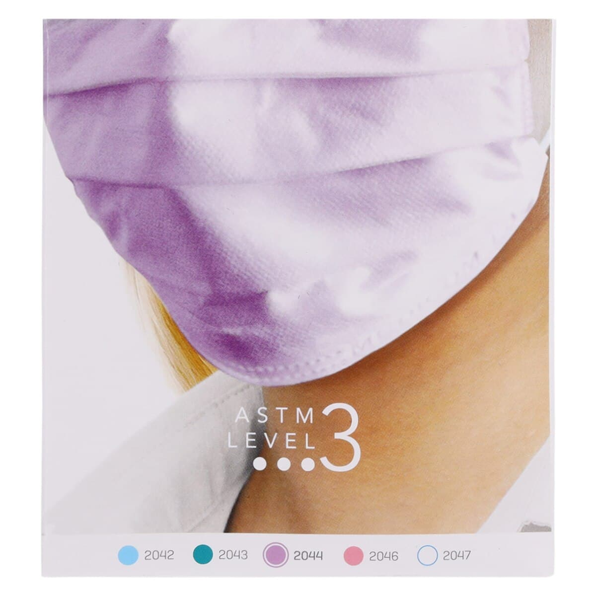 SafeMask Premier Elite Procedure Face Mask, ASTM Level 3, Earloop, Lavender, 50/Box, 2044 thumbnail 7