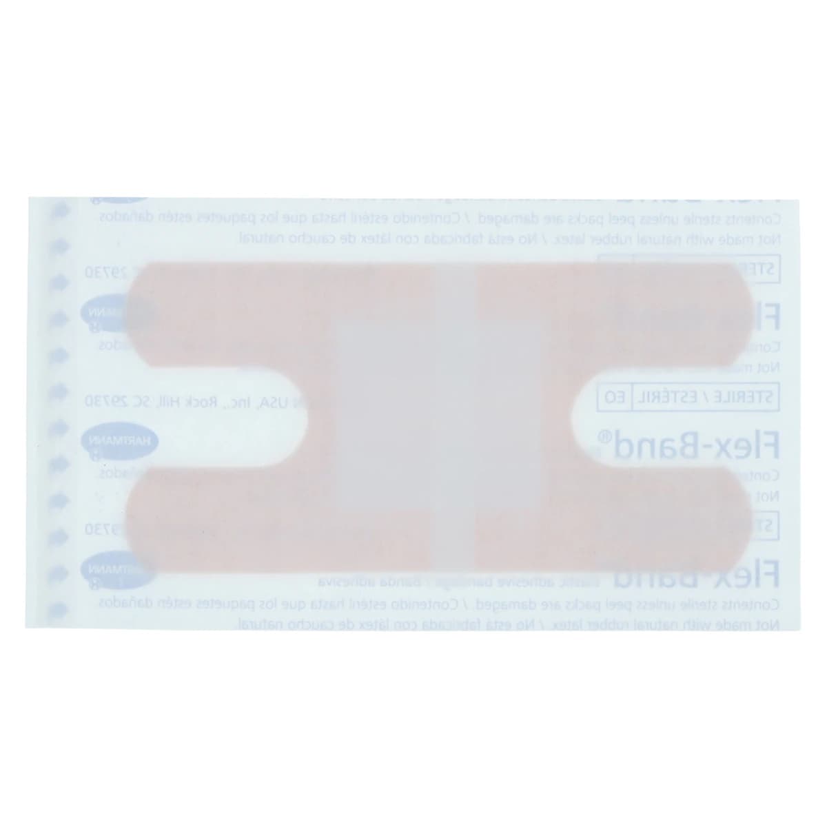 Hartmann Flex-Band Adhesive Bandage, Fabric, Knuckle, 1.5" x 3", Flesh, Sterile, 100/Box thumbnail 4