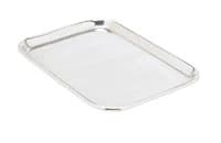 Miltex Instrument Tray, Rolled Edge, 14" x 10" x 5/8", Stainless Steel, Each - Tray Instrument - Image 1