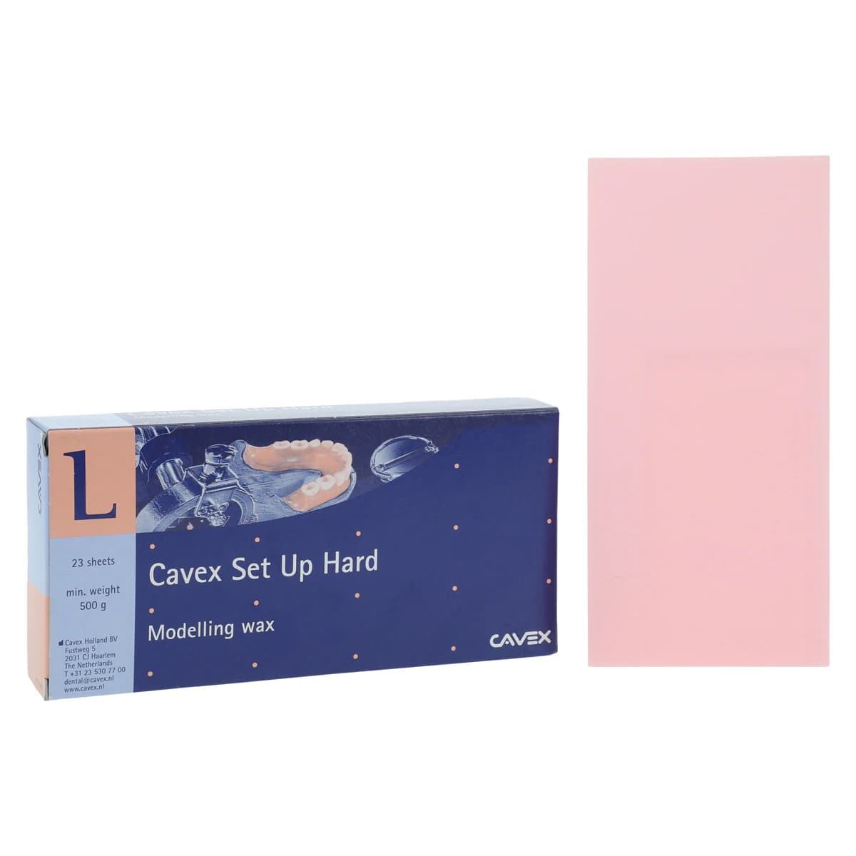 Cavex Set Up Modelling Wax, 500 g, 23/Box thumbnail 2