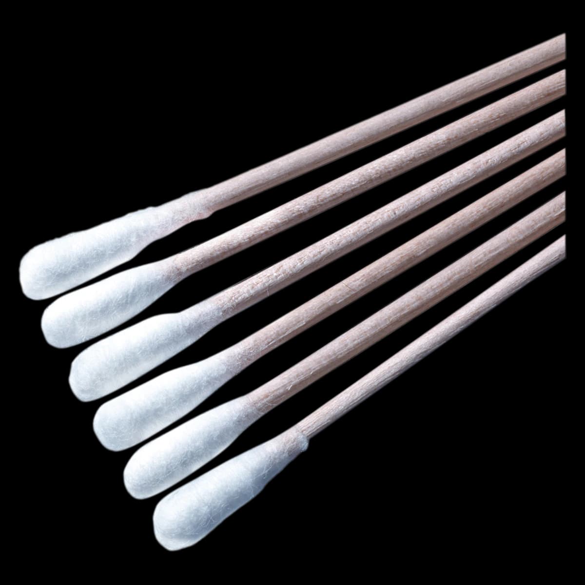 Crosstex Premium Cotton Tipped Applicators, 3", Non-Sterile, Wood Dowel, 1000/Box, H3C - Crosstex Cotton Tip Applicator 3" H3C - Image 1