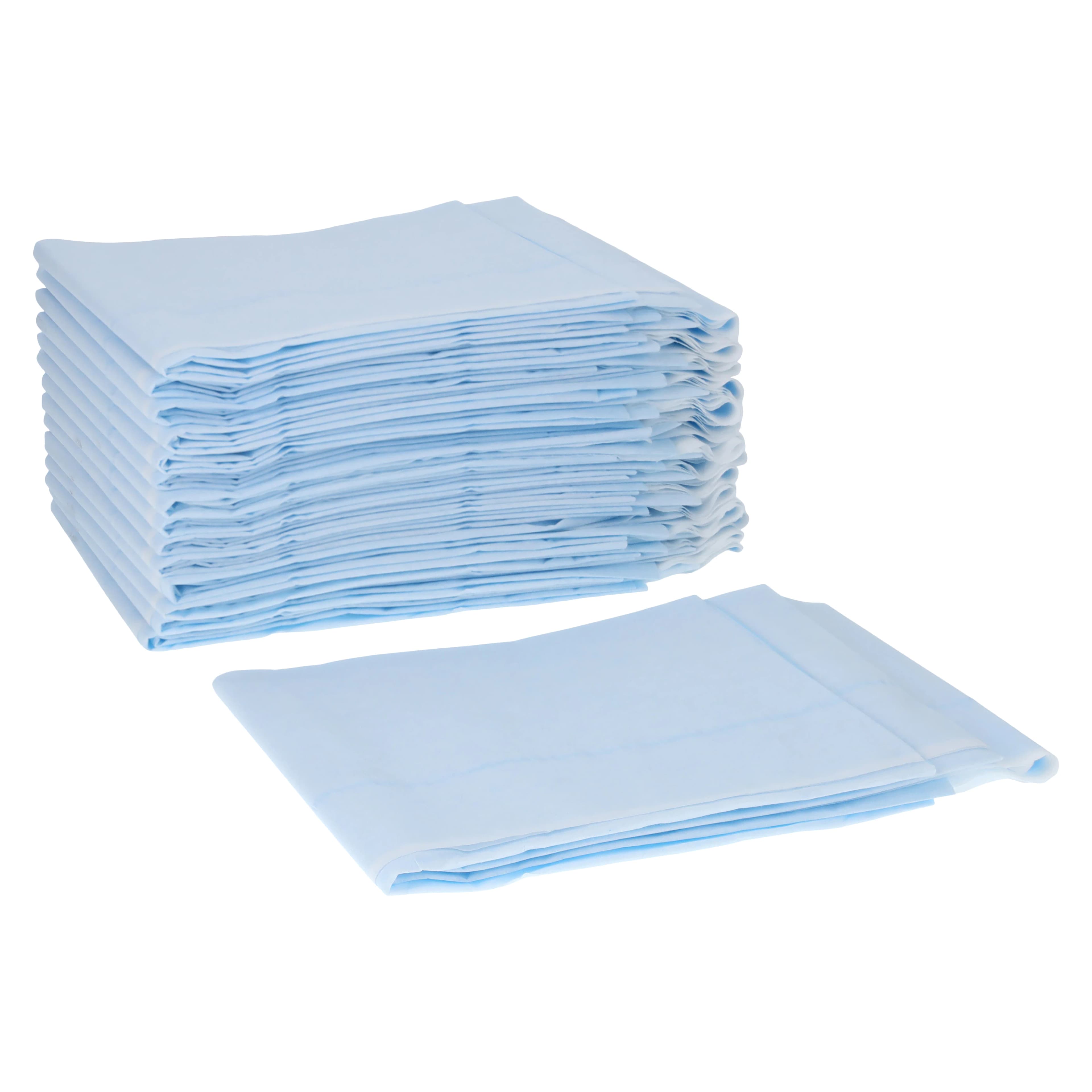 Busse Hospital Disposable Fenestrated Exam Drape, Non-Sterile, 18" x 26", 3" Fenestration thumbnail 2