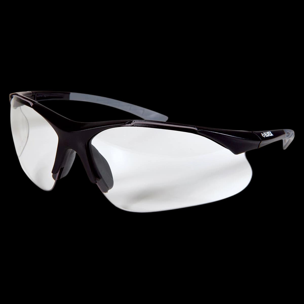 Hager Zoom Magnifiers 1.5 Diopter Strength Protective Eyewear, Black Frame, Clear Lens - Hager Zoom Magnifiers 1.5 Diopter Strength Protective Eyewear - Image 1