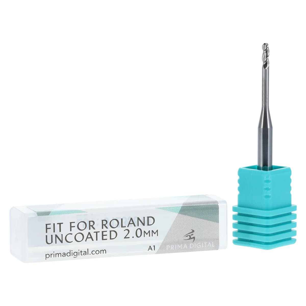 Prima Roland Uncoat Mill Tool, 1mm, Each - Prima Roland Uncoat Mill Tool - Image 1