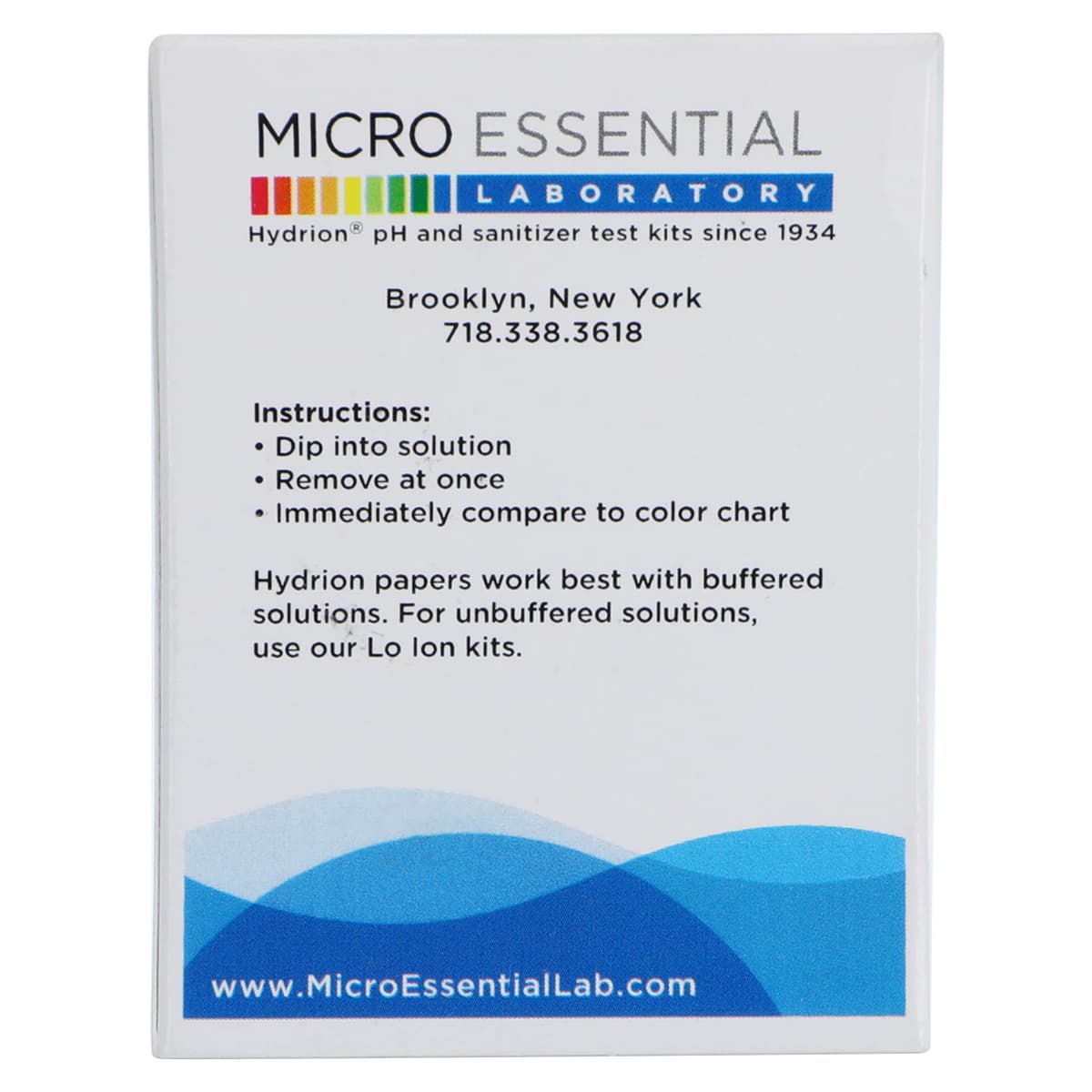 Hydrion Double Roll pH Test Paper, Range 4-9, with Color Chart, RL thumbnail 6