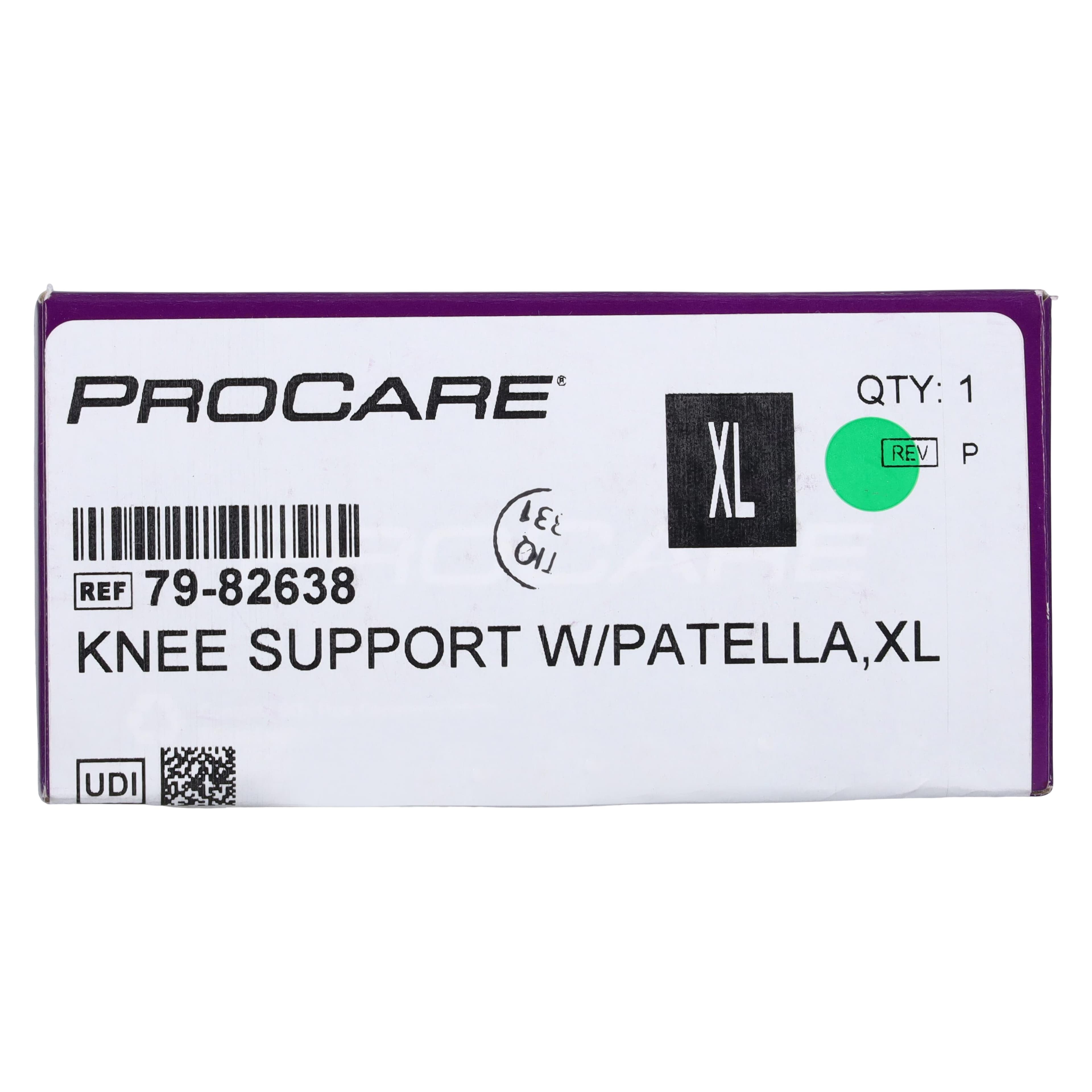 Procare Sleeve Support Knee, Neoprene, X-Large, 23-25.5" (Left/Right), Blue, 10" thumbnail 7