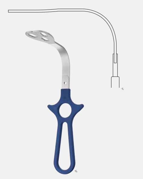 Aesculap Ergoplant Tongue Retractor - Ergoplant Tongue Retractr - Image 1