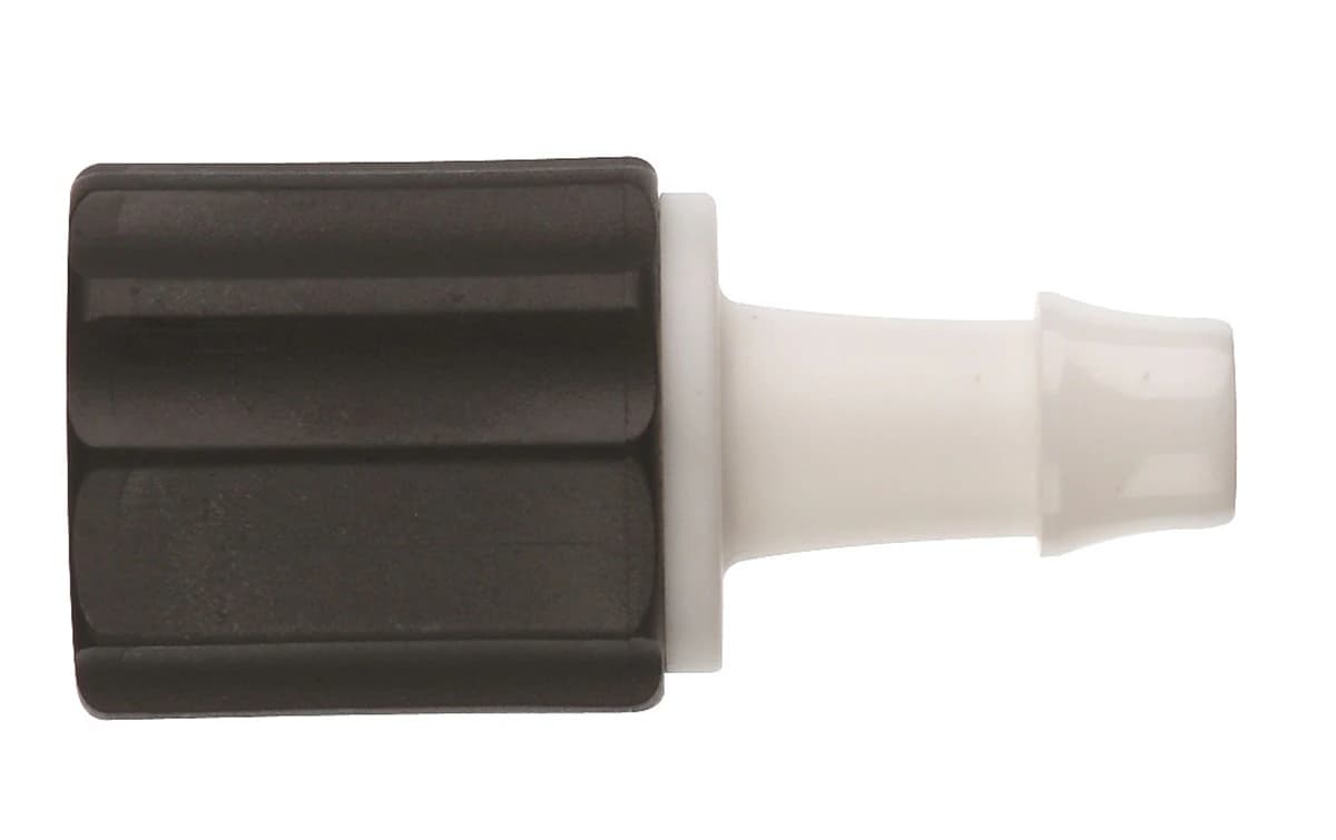 Welch Allyn Blood Pressure Tube Connector, Male/Female, Black/White, Latex-Free, 10/Package thumbnail 2