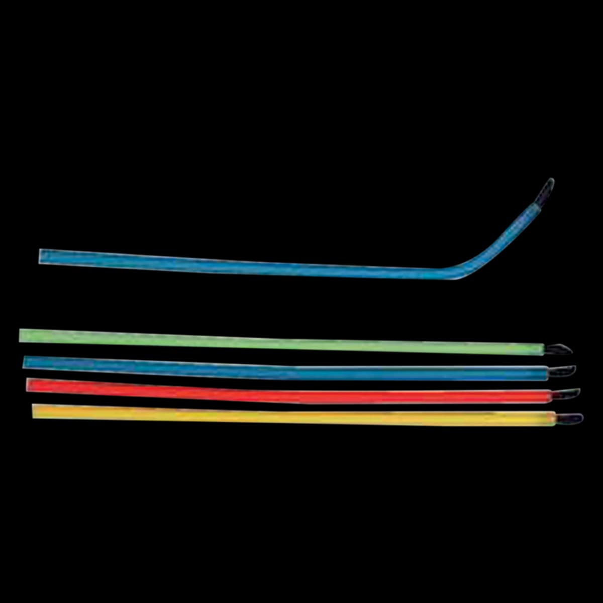 Plasdent Bendable Applicator Brushes, Assorted Colors (Blue, Green, Red, Yellow), 5-1/2" Handle, Disposable, 144/Box, 8101-A - Brush Applicators – Bendable, Disposable, 144/Box - Brush Applicators – Bendable, Disposable, 144/Box - Image 1