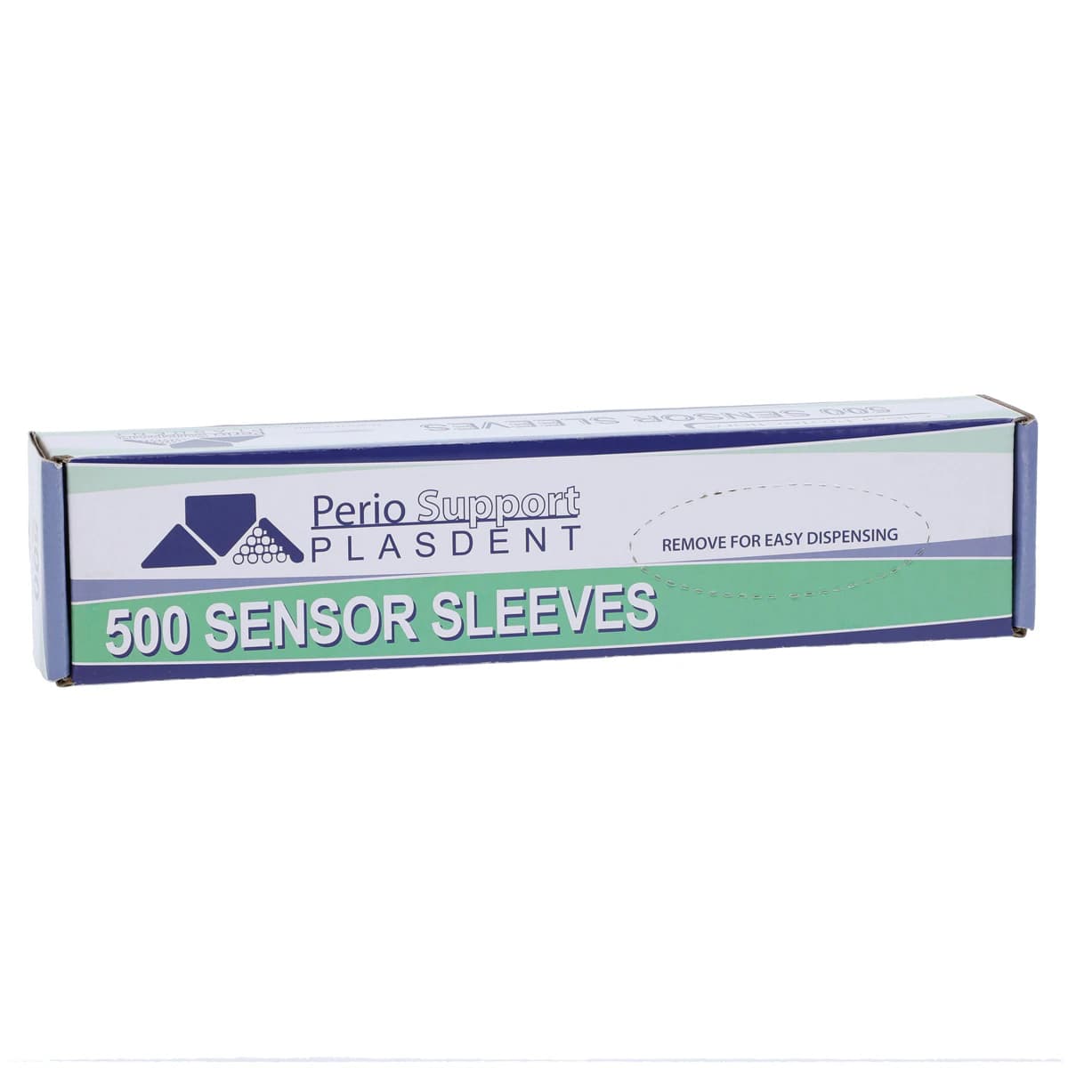 Plasdent Digital X-Ray Sensor Sleeves for Schick Size 2, Clear Plastic, 9.5" Long, No Paper Backing, 500/Box, PS-SCHICK-2 - Digital Sensor Sleeves / Covers, Schick # 2, 9.5", 500/Pk, PS-SHICK-2 - Image 1