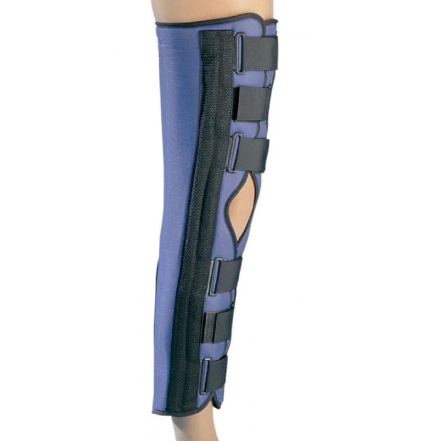 Procare Super Immobilizer Splint Knee, Adult Foam, X-Large, 22-26" - Immobilizer Knee Blu Fm 16" - Image 1