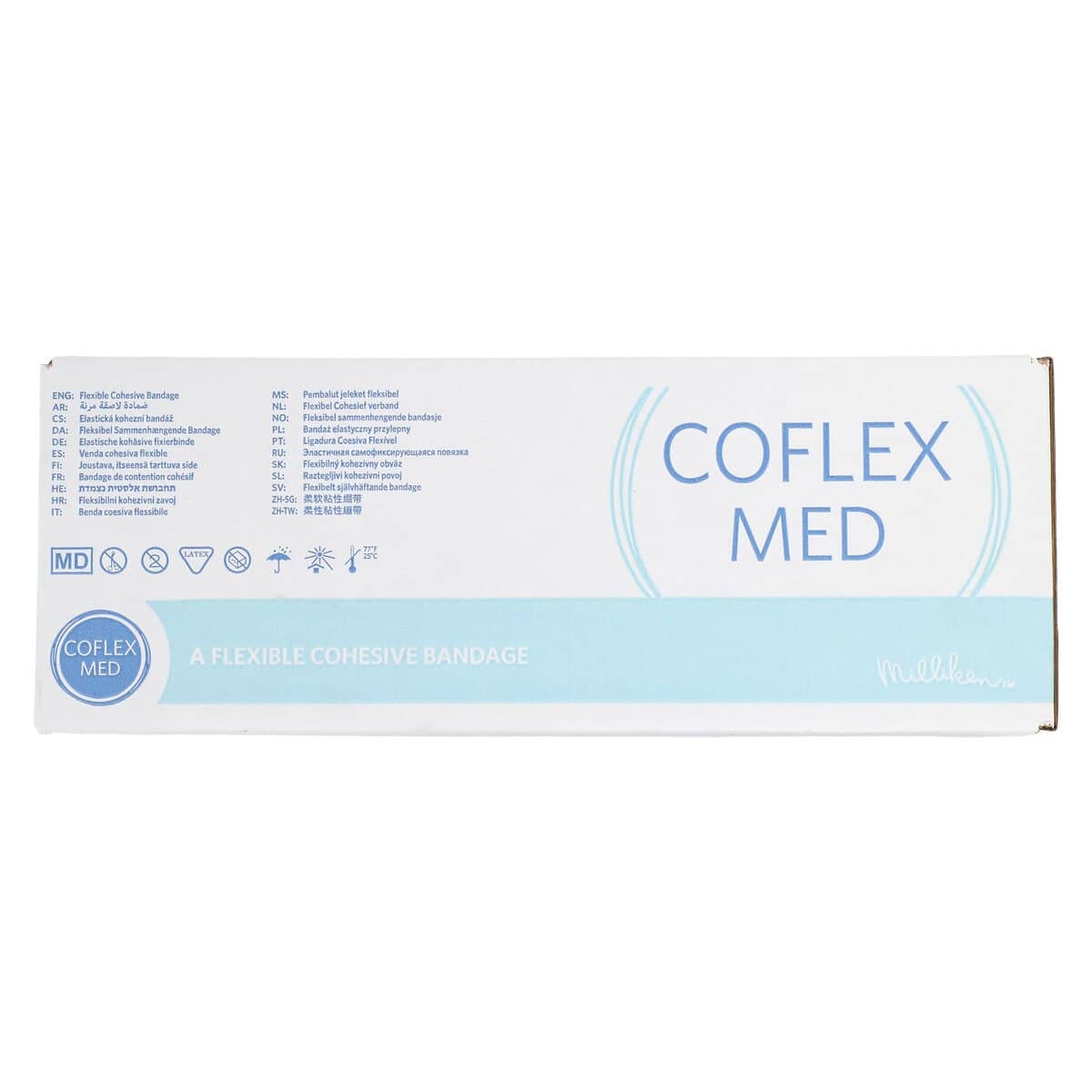 CoFlex Med Compression Bandage, Elastic, 2" x 5 yd, Colorpack, Non-Sterile, 36/Case thumbnail 3