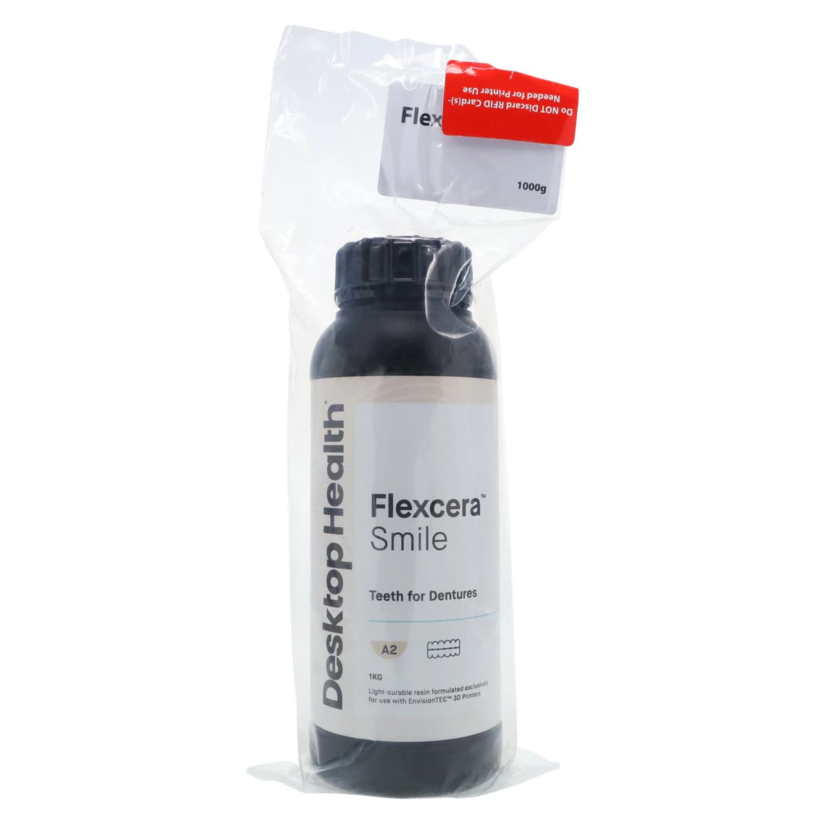 Flexcera™ Smile A2 E1 3D Printer Resin, 1kg Bottle - Flexcera™ Smile A2 E1 1kg - Image 1