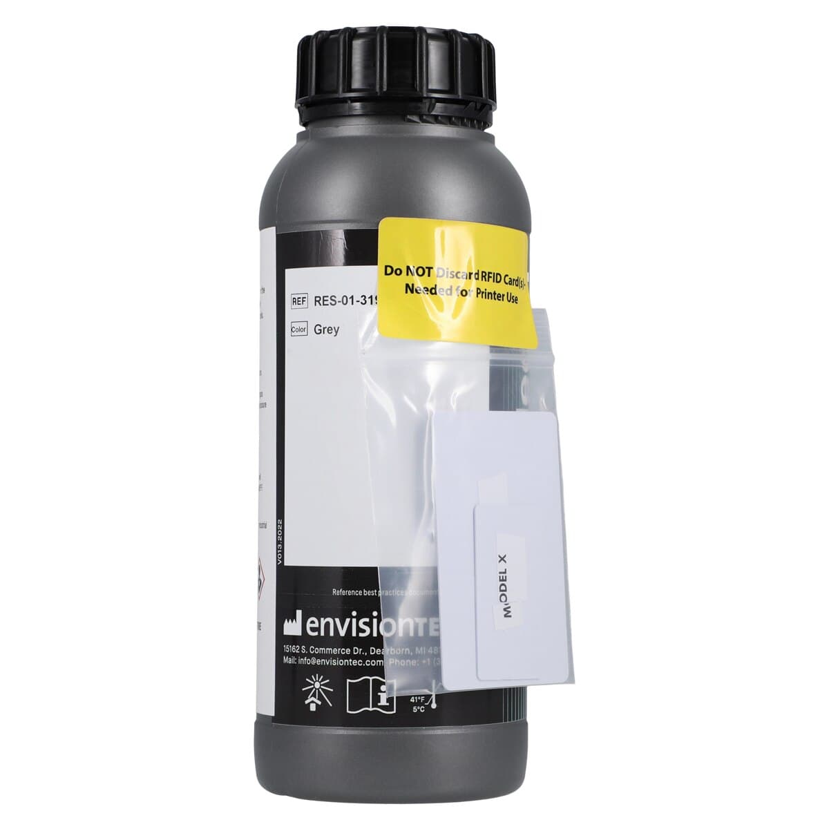 Sprintray Model X Grey 3D Printer Resin, 1 Kg Bottle thumbnail 3