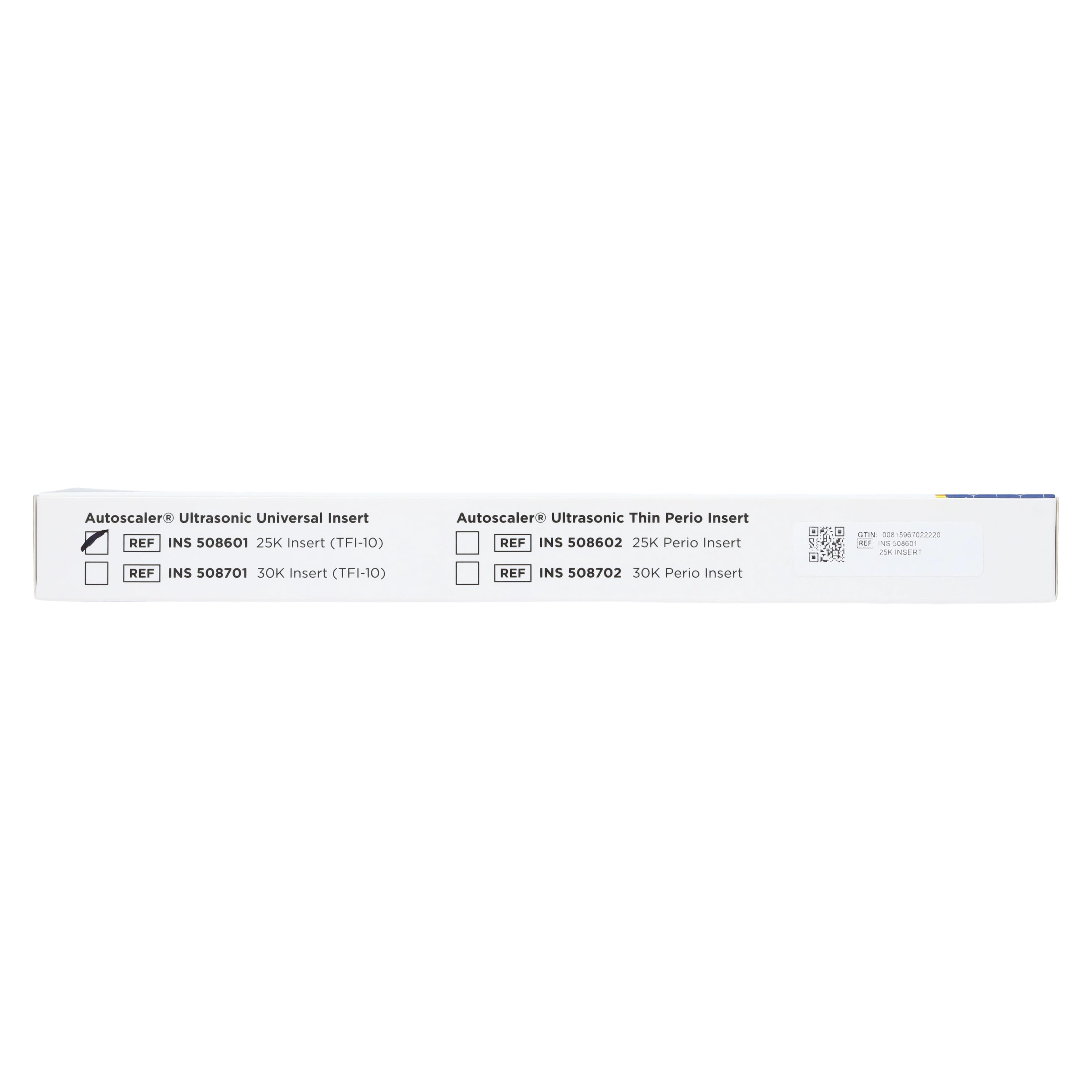 Pac-Dent Autoscaler Ultrasonic Universal Insert Tip, TFI-10, 25 kHz, Blue, 1 Each thumbnail 7