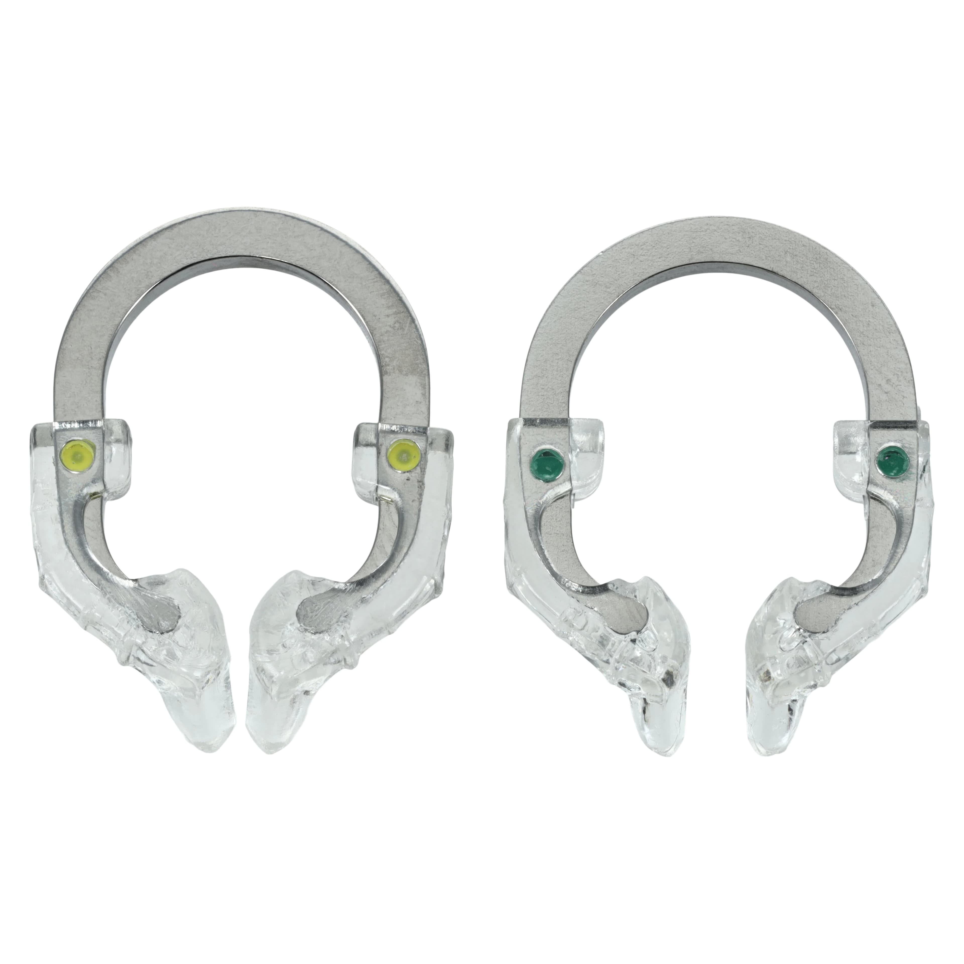 iMatrix Clear Sectional Matrix Ring Refill, 1 Yellow Narrow & 1 Green Standard, 2/Pk, 411203 - Clear Ring Refill, 1 Yellow Narrow and 1 Green Standard, 411203 - Image 1