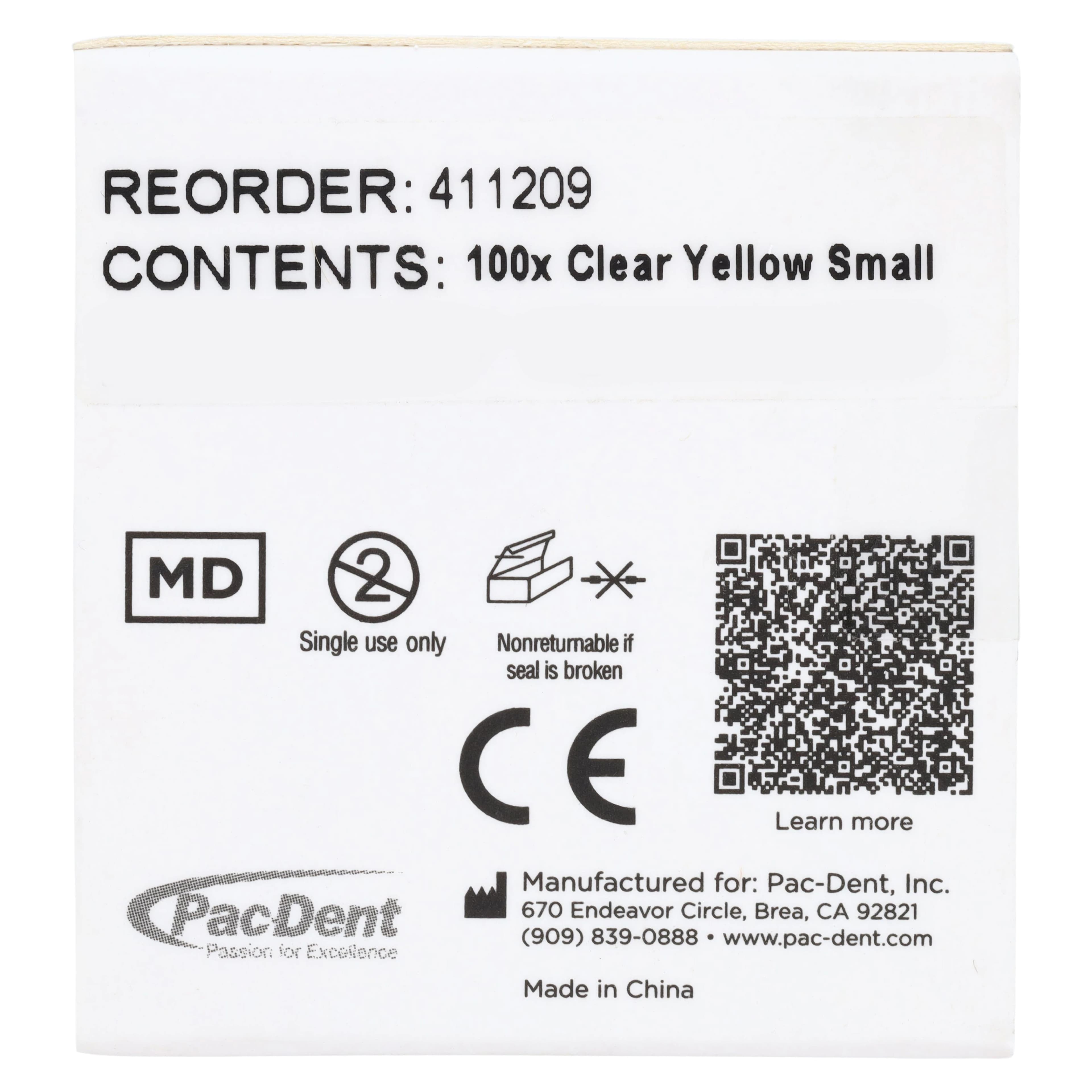 iMatrix Clear Yellow Small Interproximal Wedge Refill, 100/Pkg, 411209 thumbnail 4