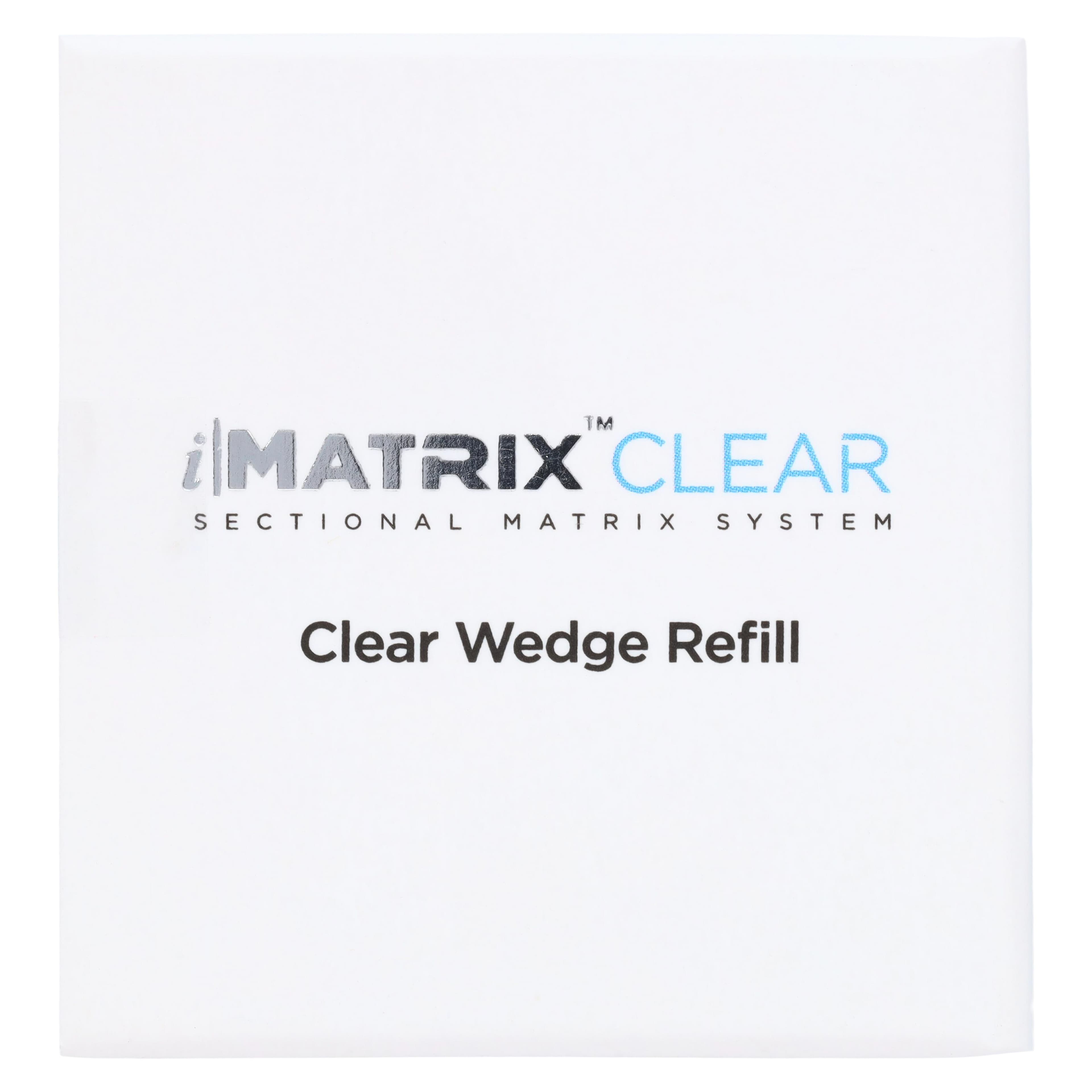 iMatrix Clear Blue Medium Interproximal Wedge Refill, 100/Pkg, 411210 thumbnail 3