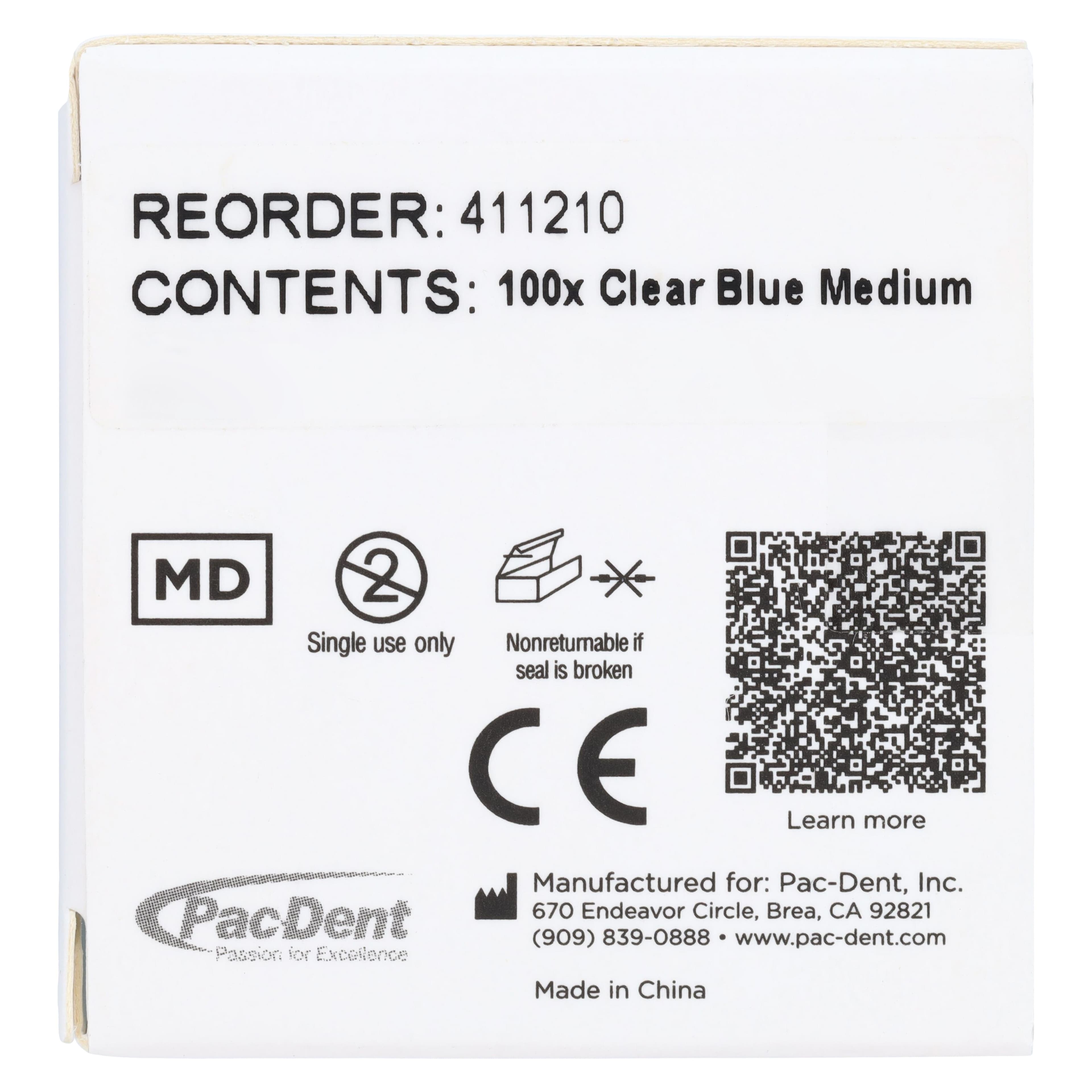 iMatrix Clear Blue Medium Interproximal Wedge Refill, 100/Pkg, 411210 thumbnail 4