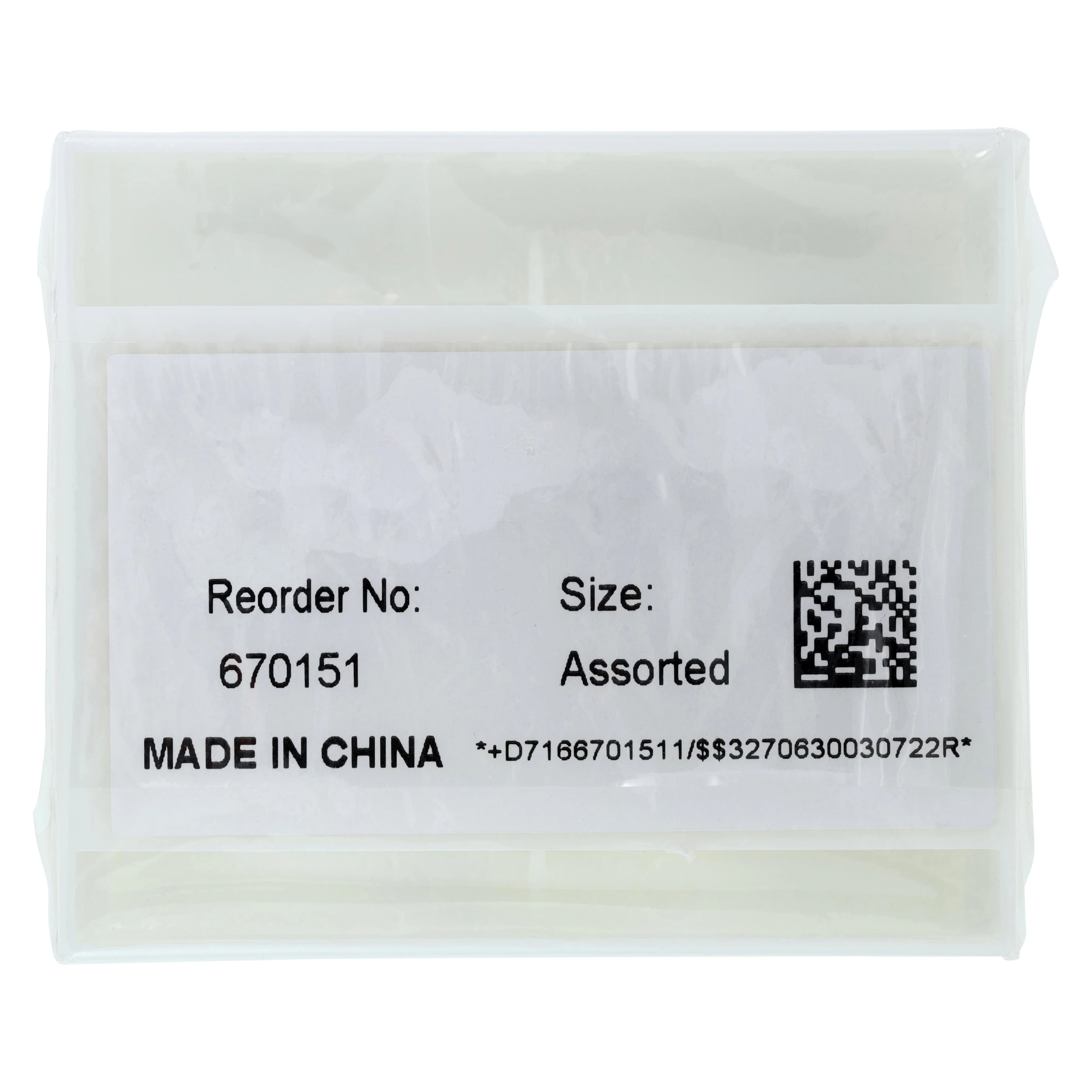 Dentsply Maillefer Absorbent Paper Points, Assorted X-Fine to Coarse, Hand-Rolled, Non-Sterile, 200/Bx, 670151 thumbnail 2