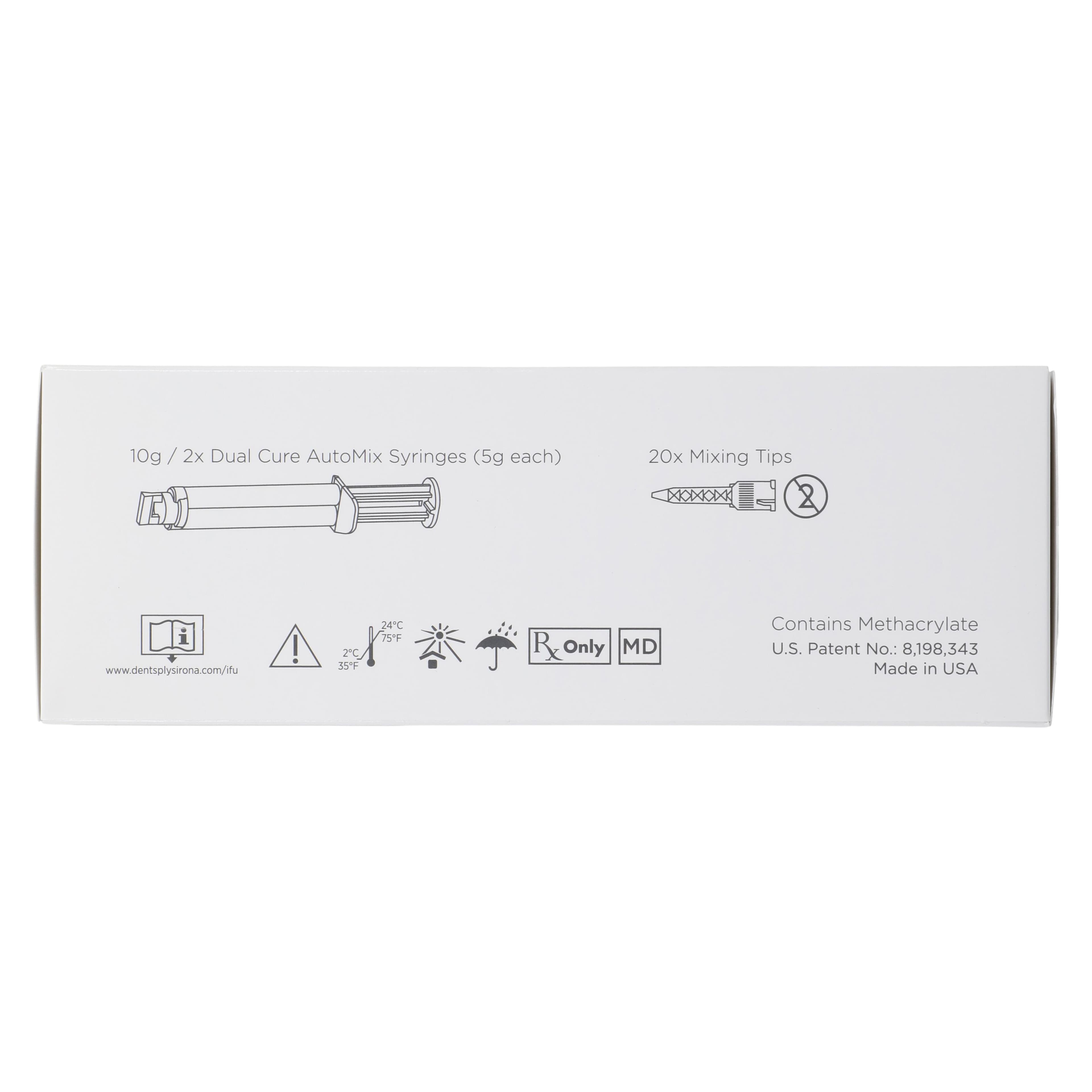 SmartCem 2 Self-Adhesive Resin Cement, Syringe Refill, Translucent, 5 g Syringes, 2/Pk, 669015 thumbnail 5