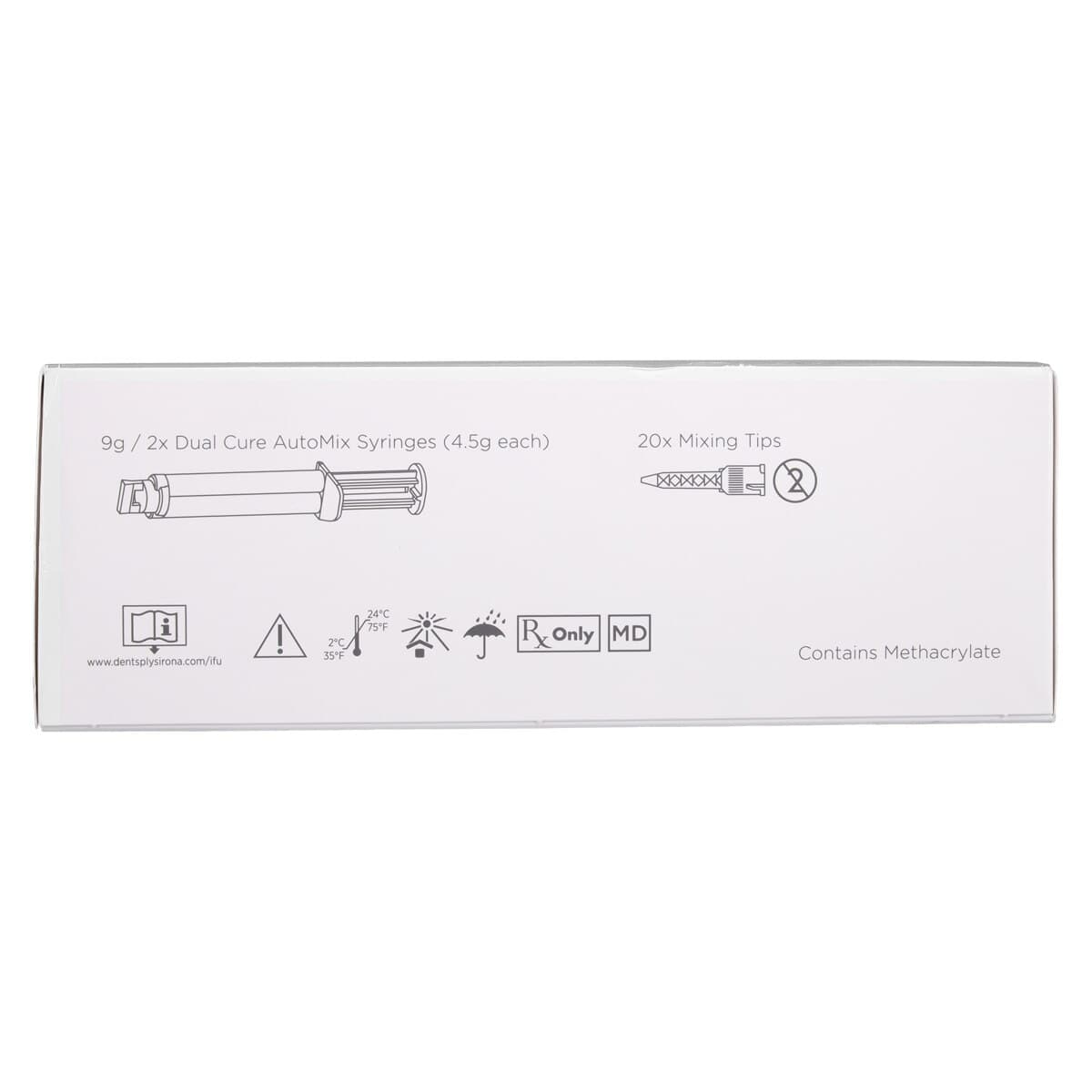 SmartCem 2 Self-Adhesive Resin Cement, Opaque, Syringe Refill (2 x 5 g Syringes + 20 Mixing Tips) thumbnail 6