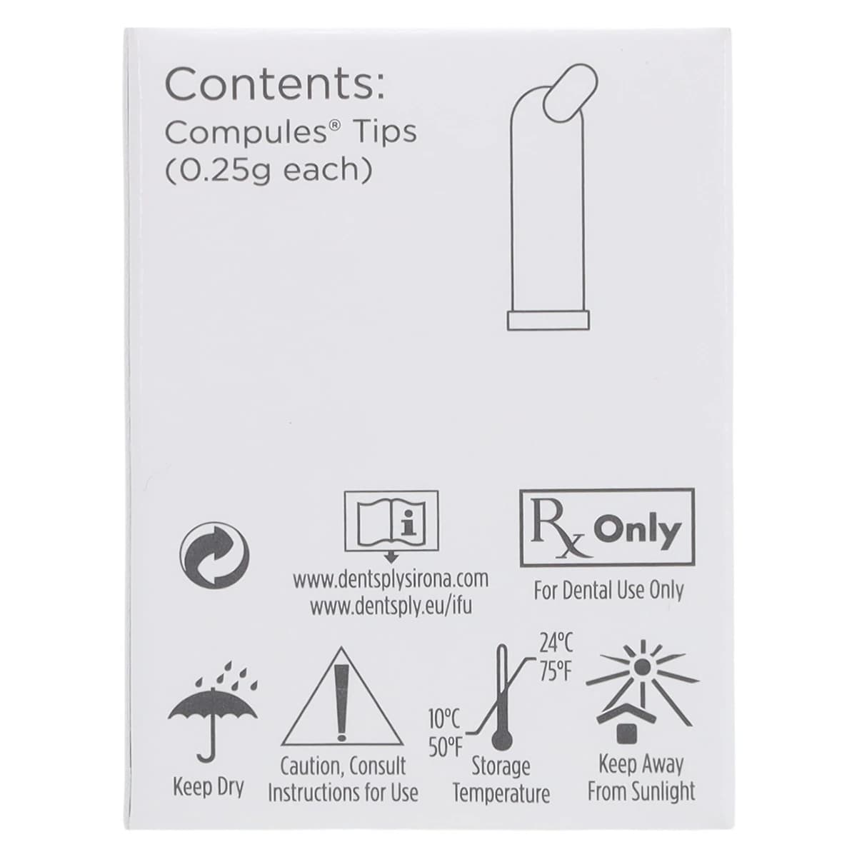 Esthet-X HD Micro Matrix Restorative Material, Compule Tip Refills, 0.25 g, A1, Regular Body, 20/Pk, 630617 thumbnail 4