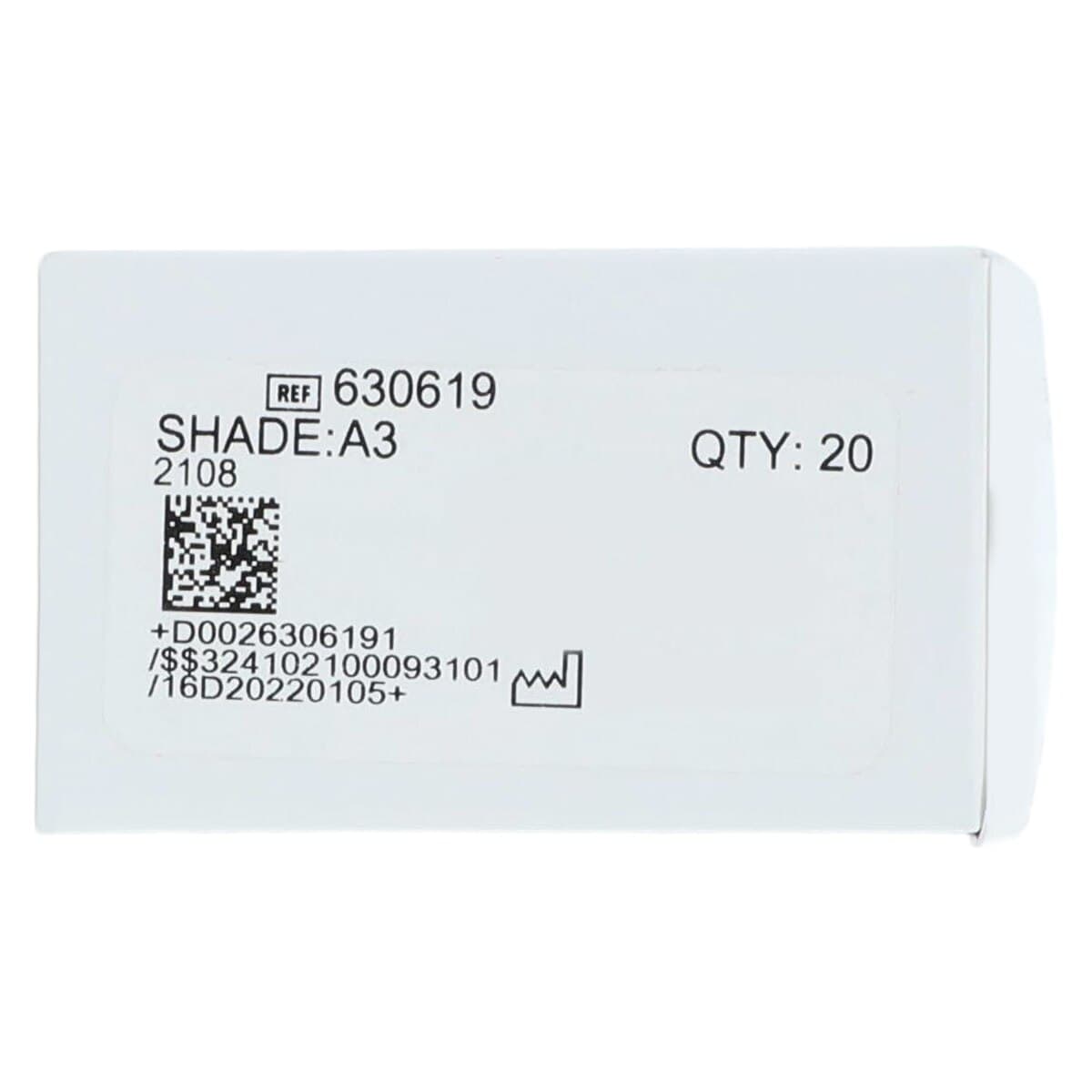 Esthet-X HD Micro Matrix Restorative Material, Compule Tip Refills, 0.25 g, A3, Regular Body, 20/Pk, 630619 thumbnail 7