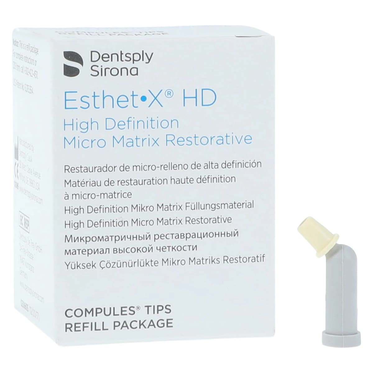 Esthet-X HD Micro Matrix Restorative Material, Compule Tip Refills, 0.25 g, Shade B1, Regular Body, 20/Pk, 630622 - Esthet-X HD Micro Matrix Restorative Material, Compule Tip Refills, 0.25 g, B1, 20/Pk, 630622 - Image 1