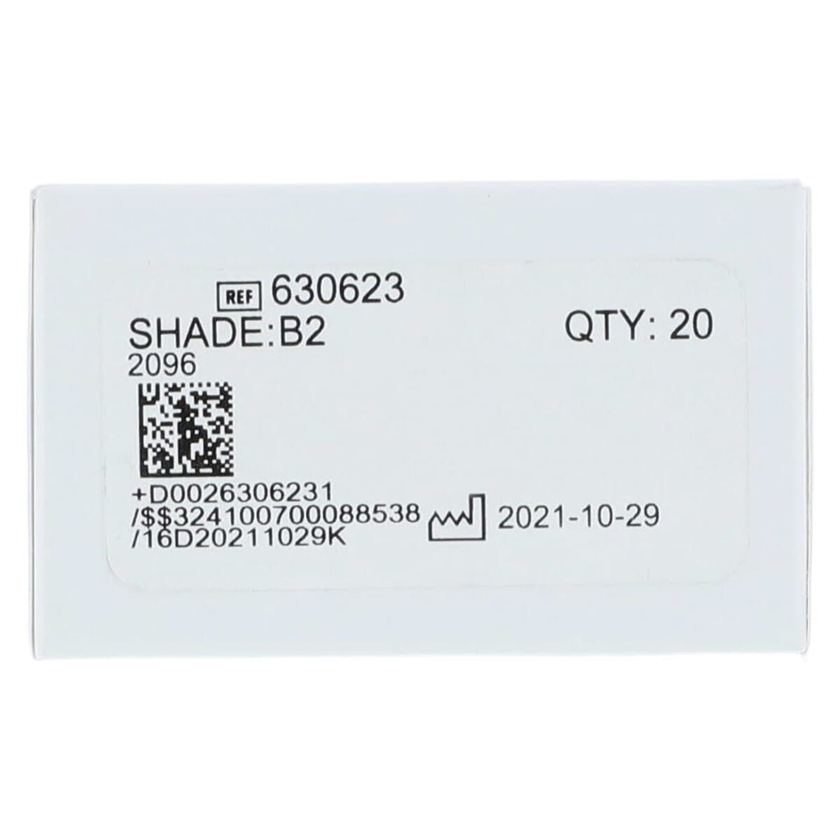 Esthet-X HD Micro Matrix Restorative Material, Compule Tip Refills, 0.25 g, Shade B2, Regular Body, 20/Pk, 630623 thumbnail 7