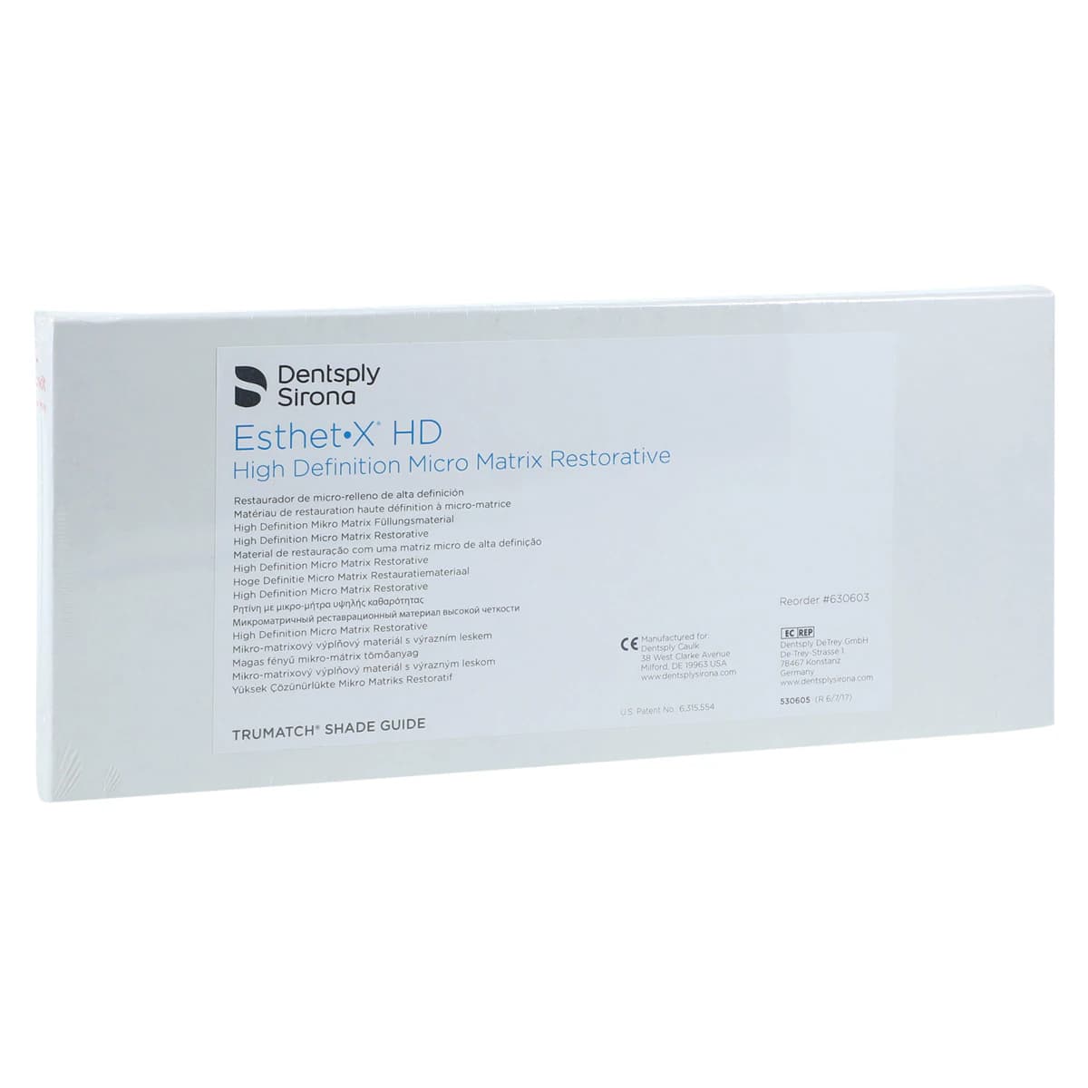 Esthet-X HD TruMatch Shade Guide, 630603, 1/Pk - Esthet-X HD, Shade Guide, 1/Pk - Image 1