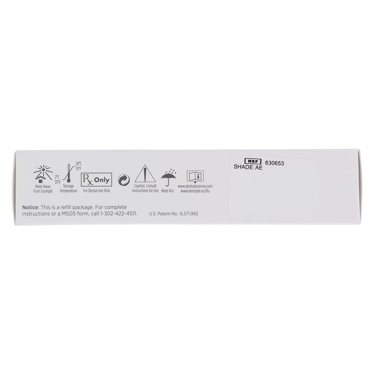 Esthet-X HD High Definition Micro Matrix Restorative, Easy-Twist Syringe Refill, Shade AE (Amber Enamel), 3g, 630653 thumbnail 8
