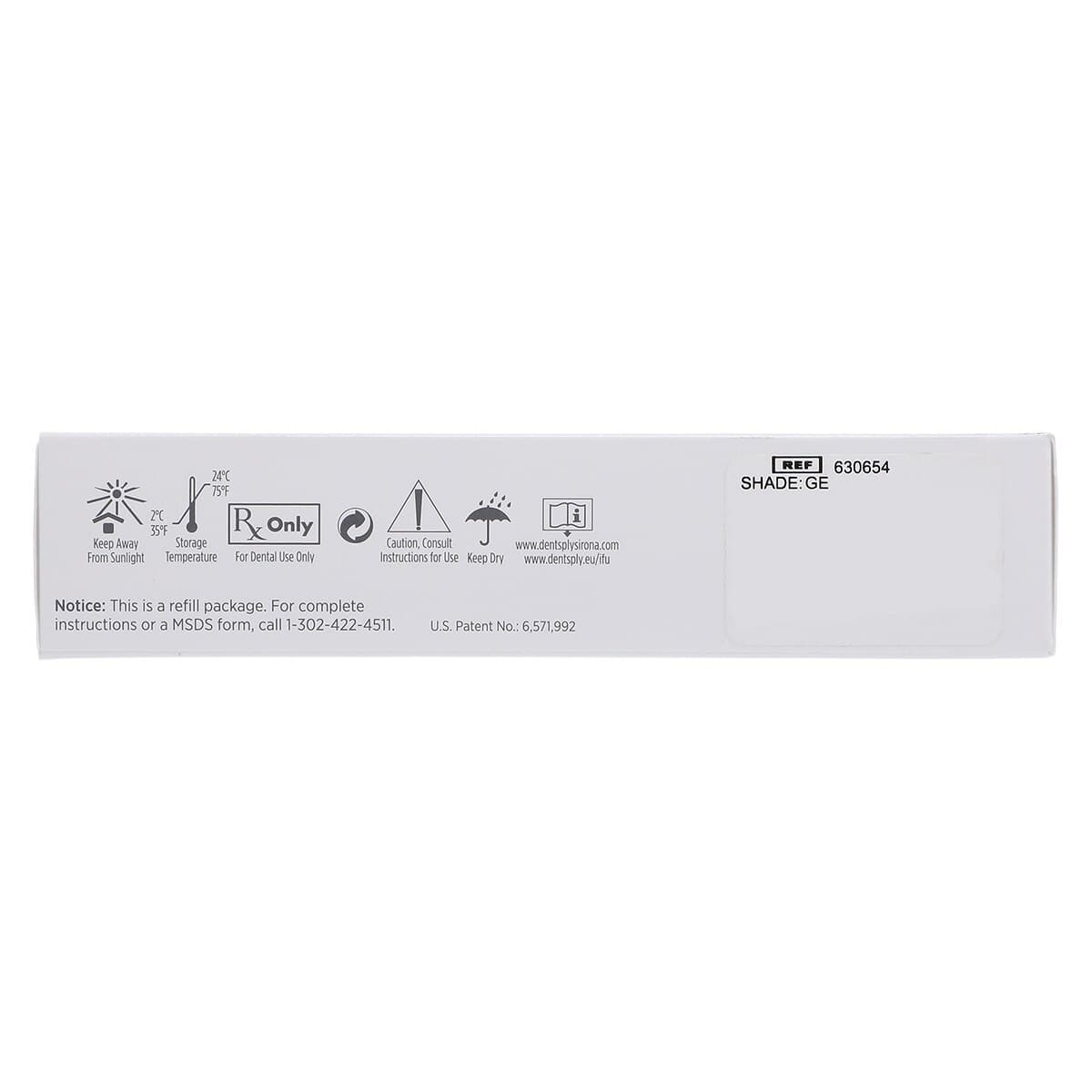 Esthet-X HD High Definition Micro Matrix Restorative, Easy-Twist Syringe Refill, Gray Enamel (GE), 3g, 630654 thumbnail 8