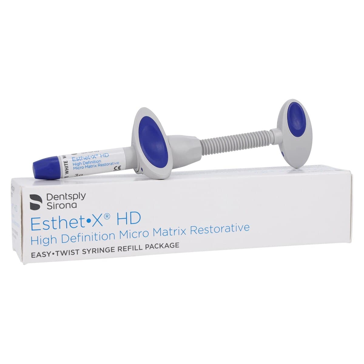 Esthet-X HD Micro Matrix Restorative Material, Regular Body, White (W), 3 g Easy-Twist Syringe Refill, 1/Pk, 630655 thumbnail 2