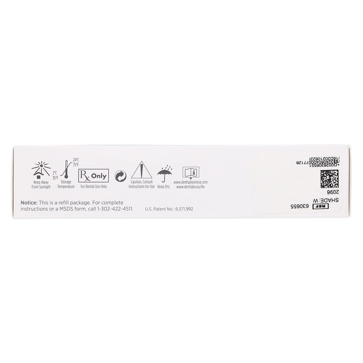 Esthet-X HD Micro Matrix Restorative Material, Regular Body, White (W), 3 g Easy-Twist Syringe Refill, 1/Pk, 630655 thumbnail 7