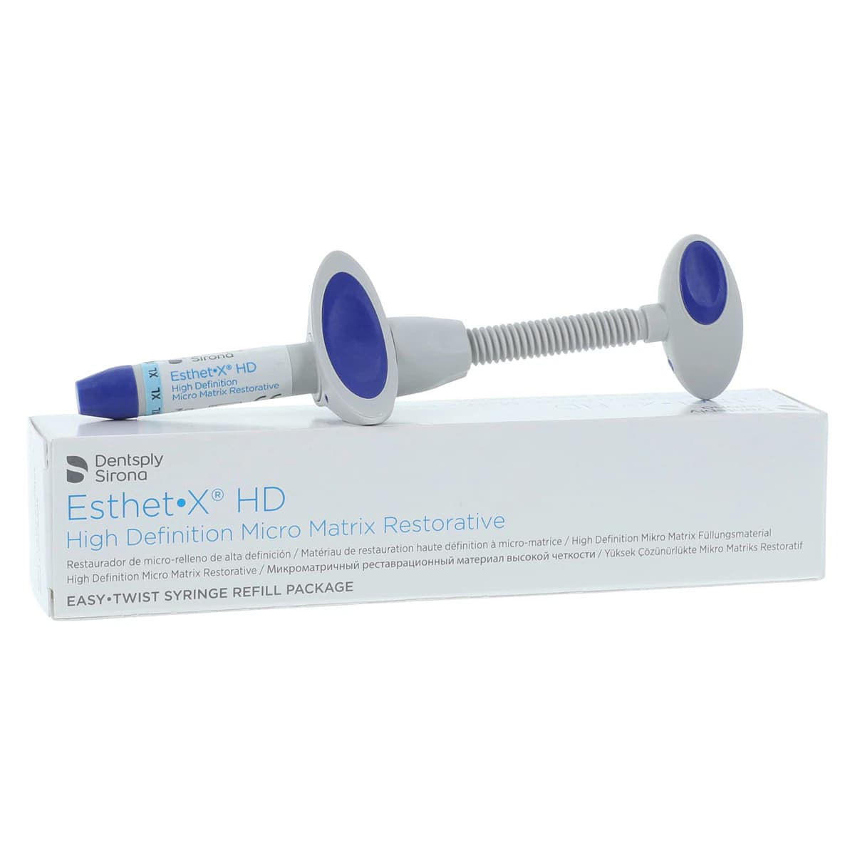 Esthet-X HD Micro Matrix Restorative Material, Syringe Refill, 3 g, XL, Regular Body, Easy-Twist, 1/Pk, 630656 - Esthet-X HD Micro Matrix Restorative Material, Syringe Refill, 3 g, XL, 1/Pk, 630656 - Image 1