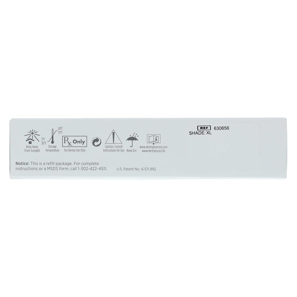 Esthet-X HD Micro Matrix Restorative Material, Syringe Refill, 3 g, XL, Regular Body, Easy-Twist, 1/Pk, 630656 thumbnail 7