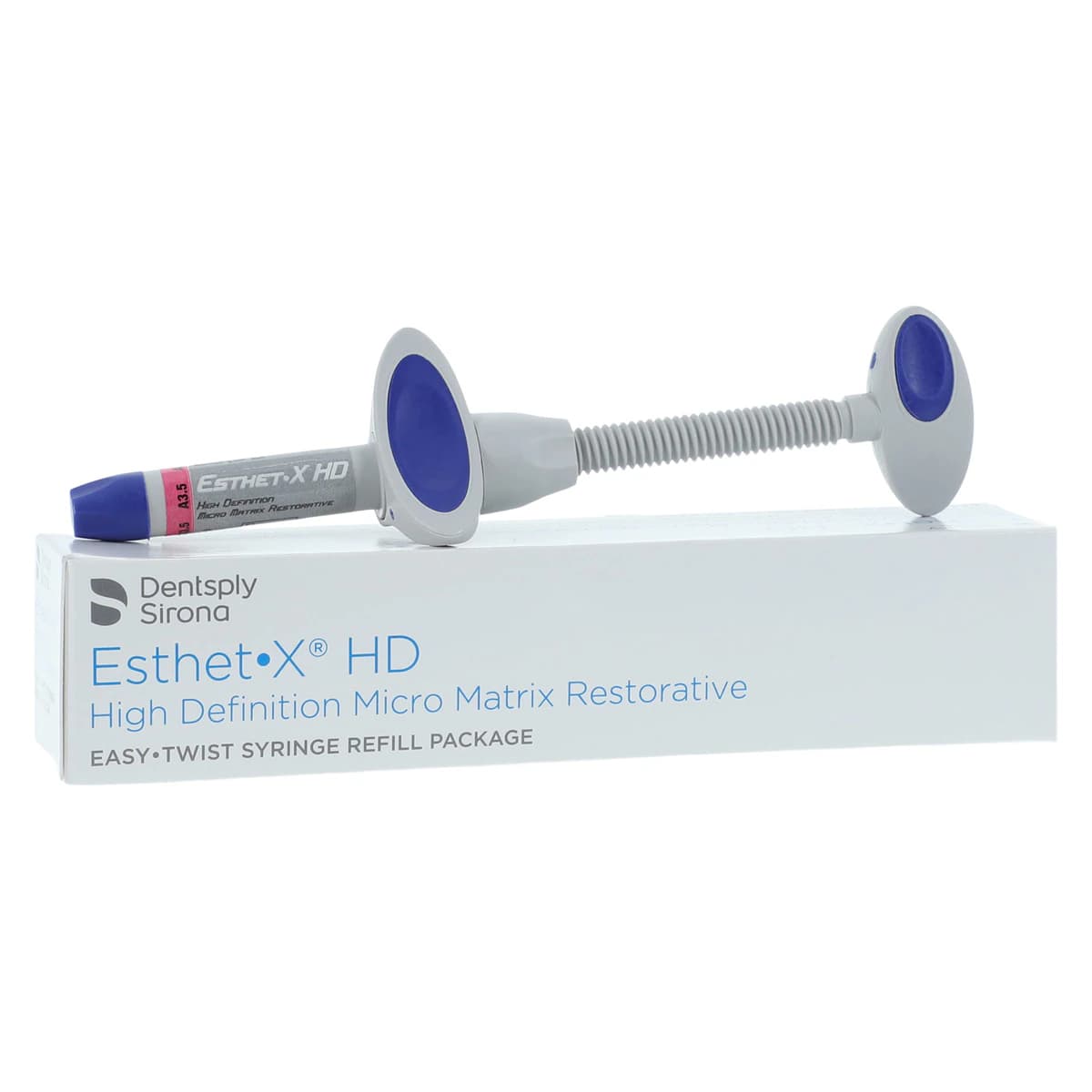 Esthet-X HD High Definition Micro Matrix Restorative, Easy-Twist Syringe Refill, Regular Body, Shade A3.5, 3g, 630660 - Esthet-X HD Syringe Refill A3.5 - Image 1