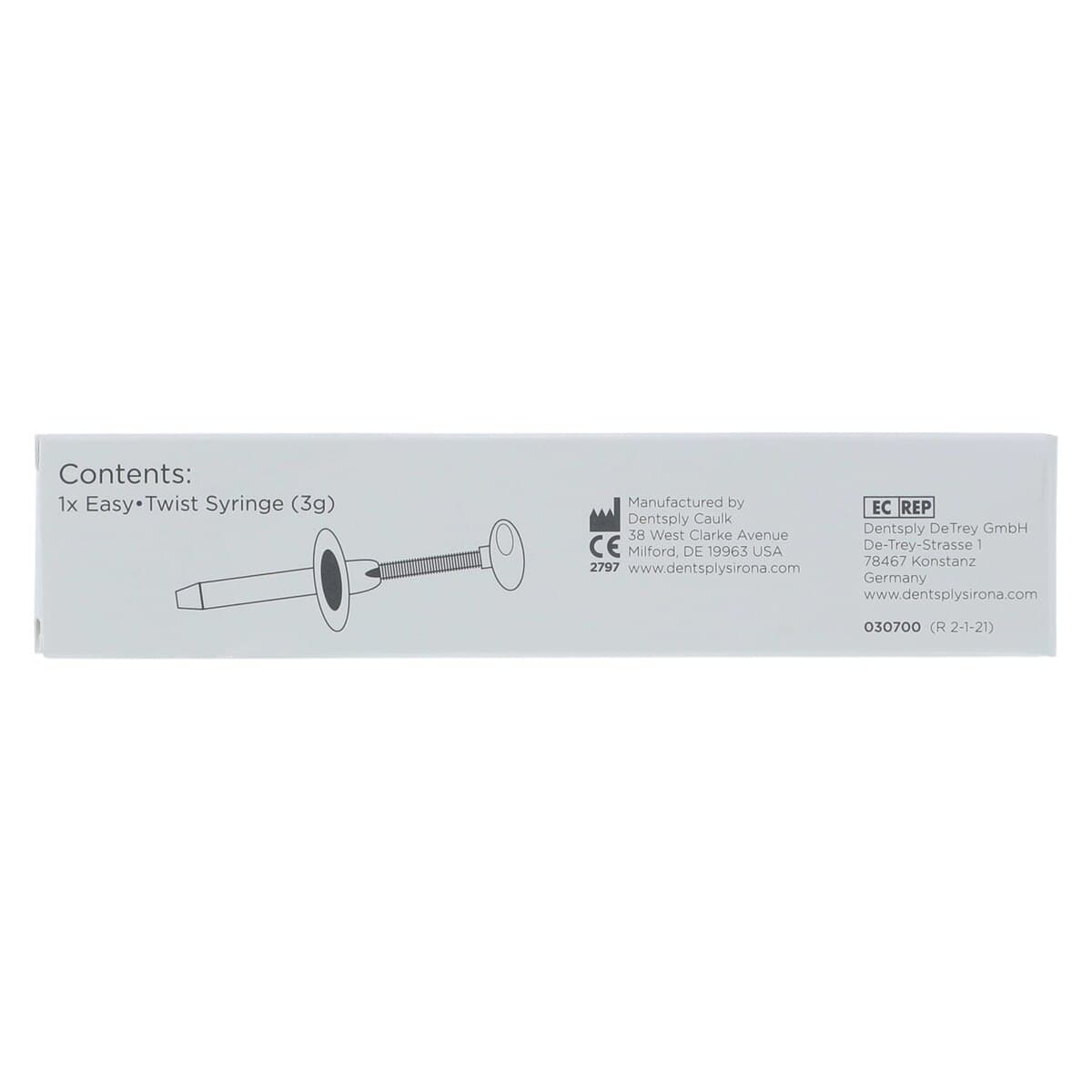 Esthet-X HD Micro Matrix Restorative Material, Syringe Refill, 3 g, B1, Regular Body, Easy-Twist, 1/Pk, 630662 thumbnail 7